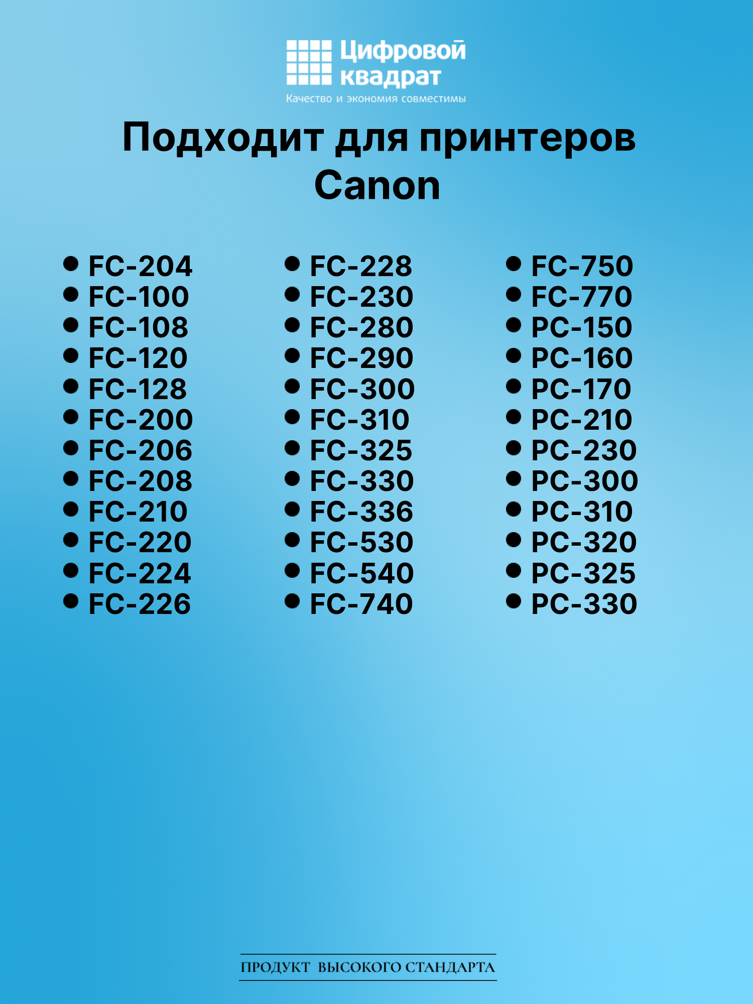 Картридж для Canon FC-204 (E30), FC-206, FC-208 2