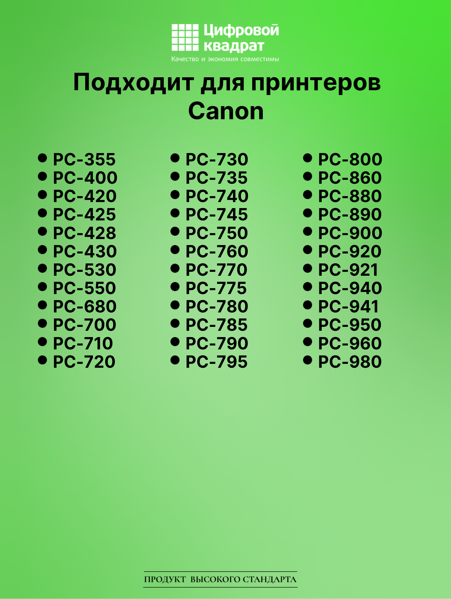 Картридж для Canon PC-300 (E30), PC-310, PC-320 3