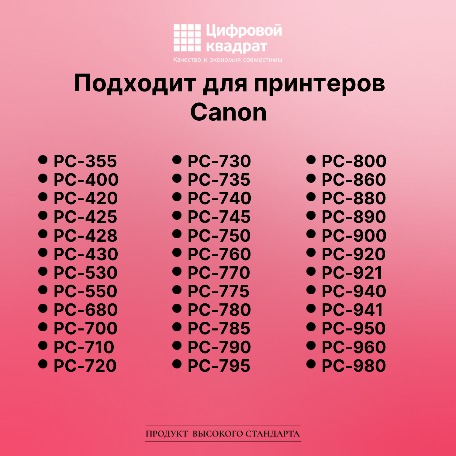 Картридж для Canon FC-228 совместимый 3