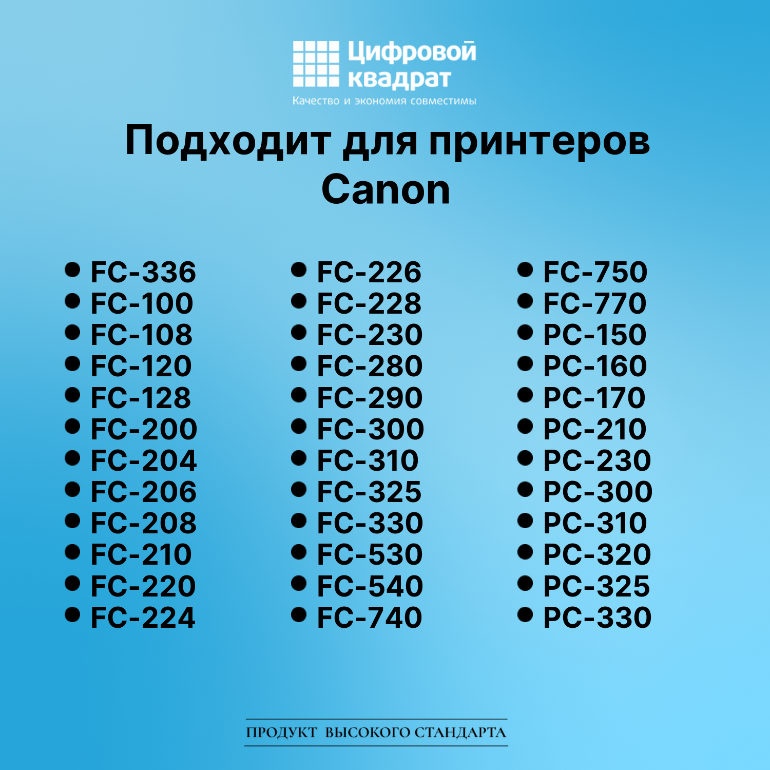 Картридж для Canon FC-336 совместимый 2