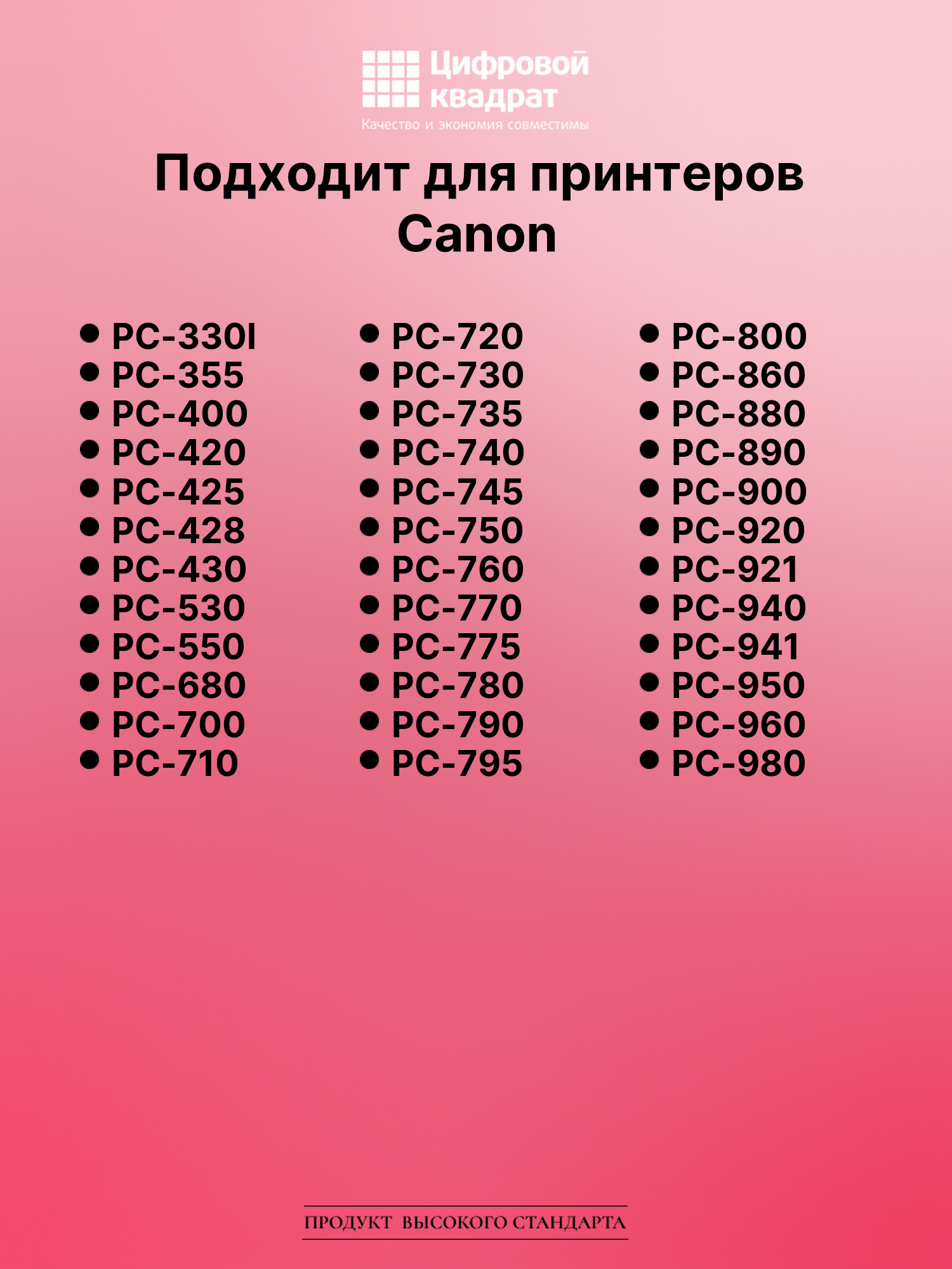 Картридж для Canon PC-785 (E30), PC-790, PC-795 3