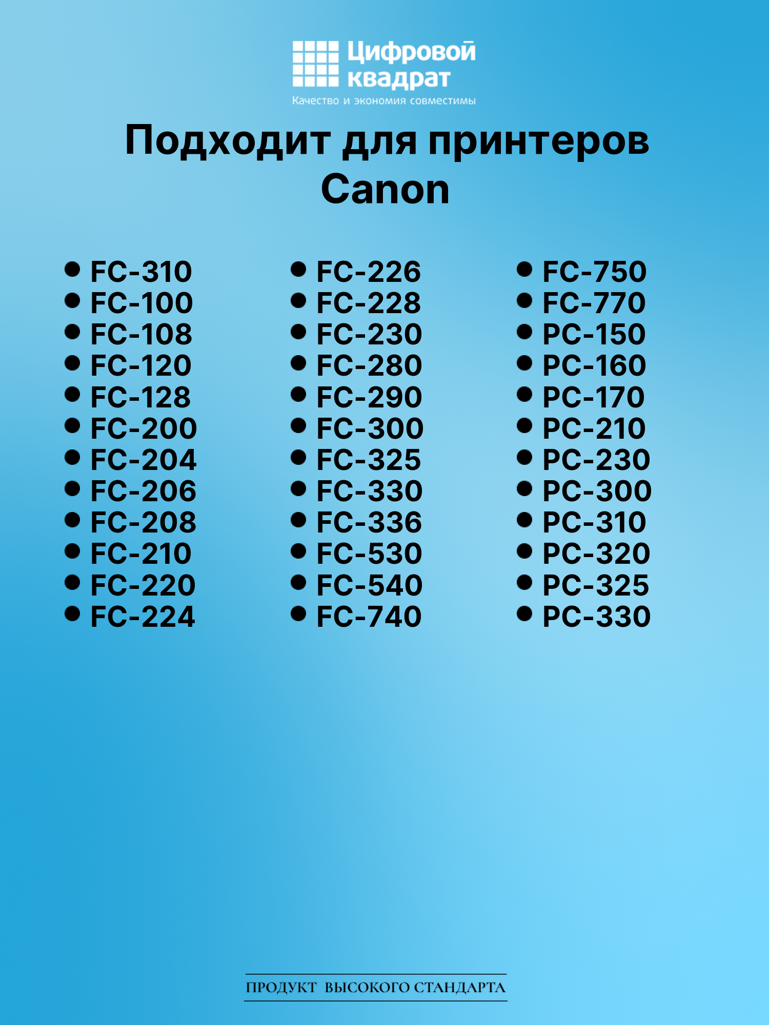 Картридж для Canon FC-310 (E30), FC-325, FC-330 2