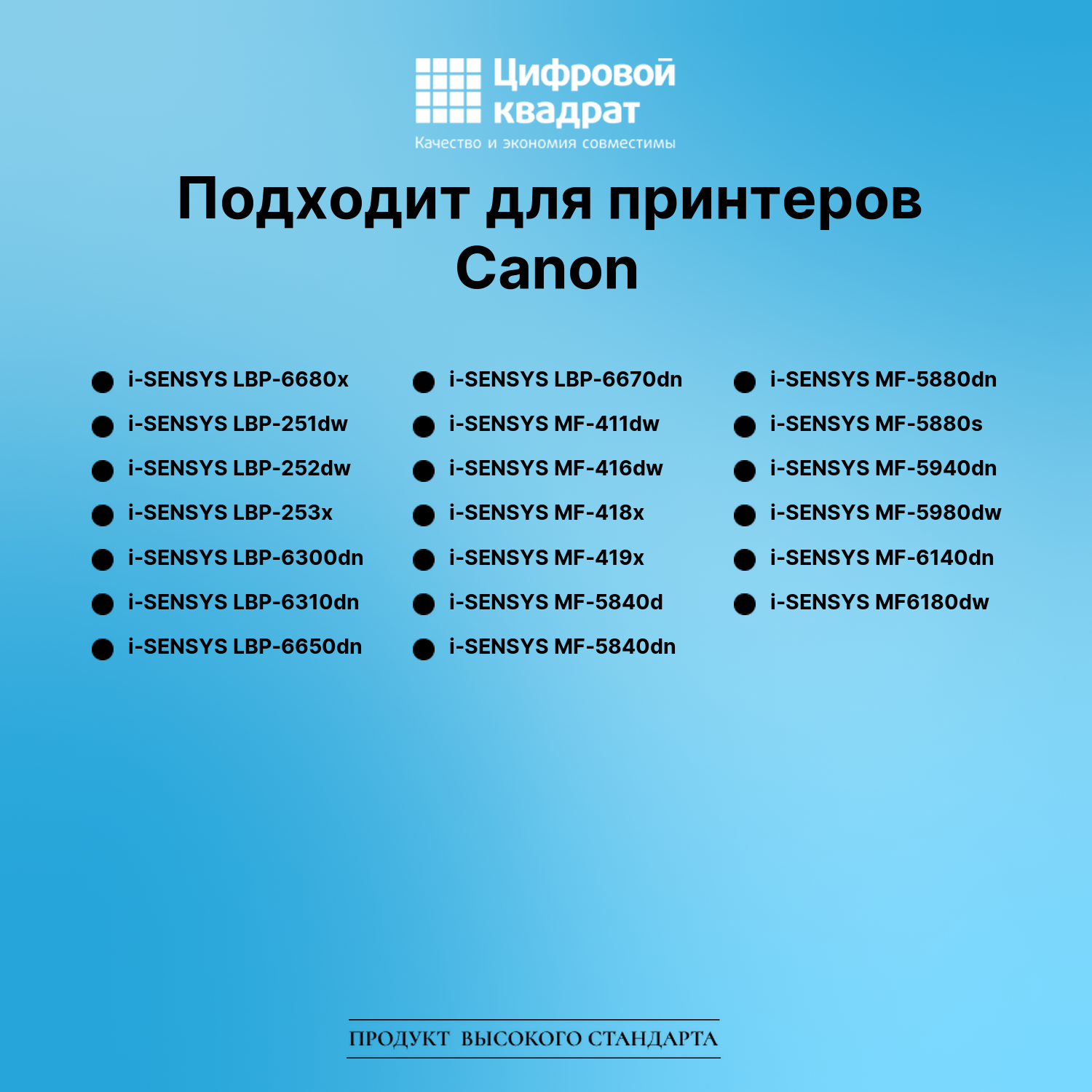 Картридж для Canon i-SENSYS LBP-6680x (719H), MF-418x 2