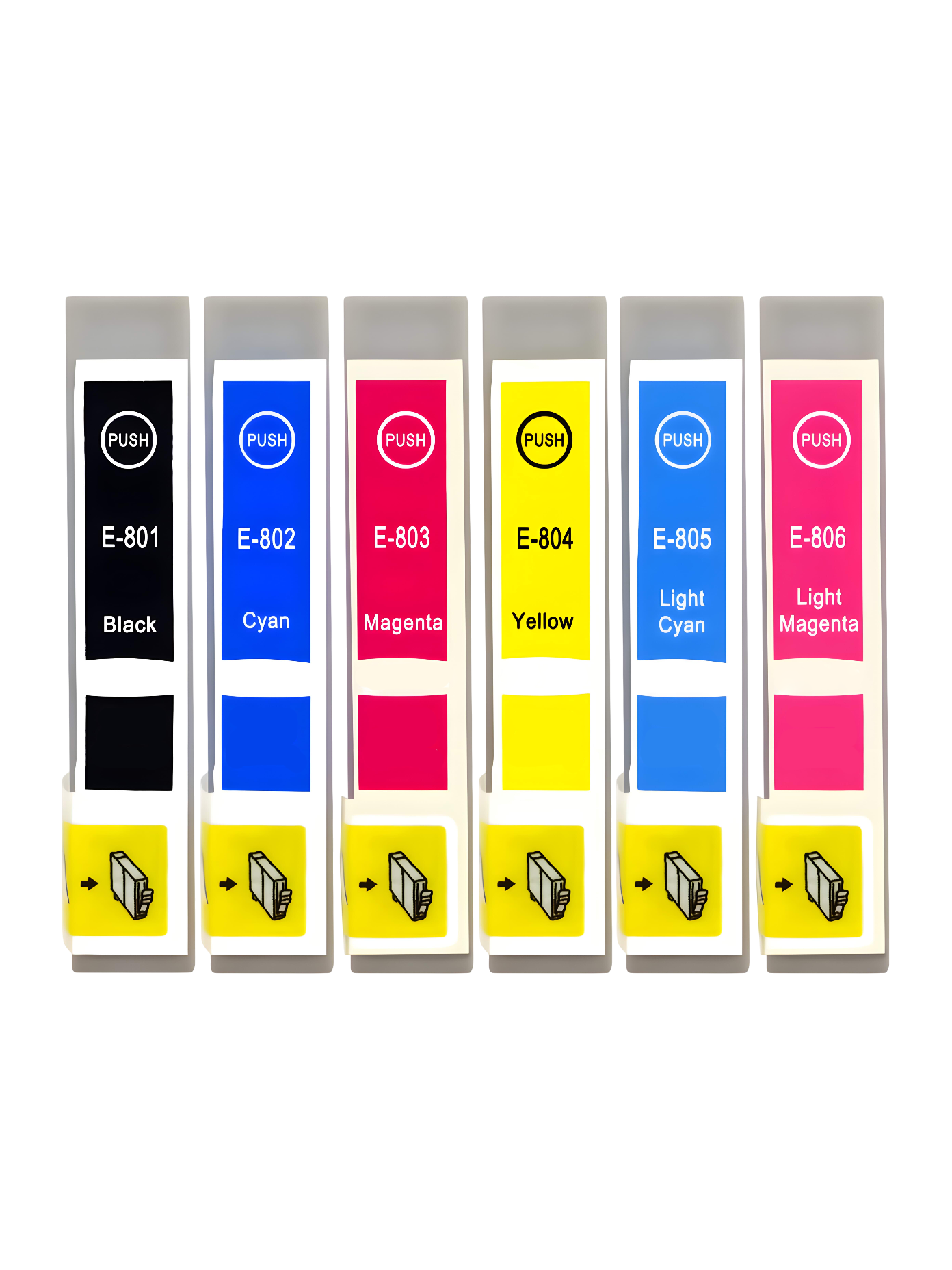 Набор картриджей T0801-T0806 Epson совместимый 1