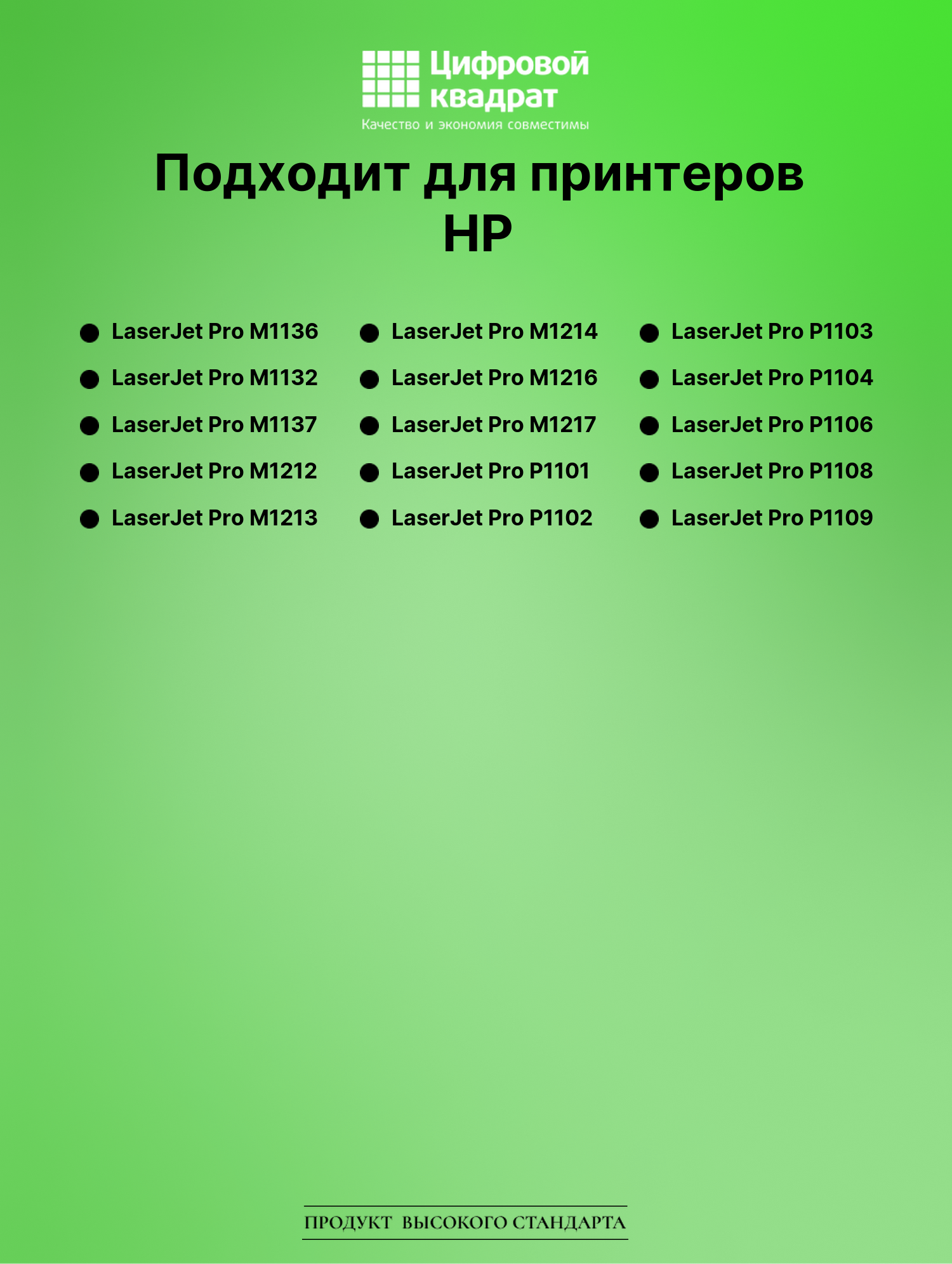 Картридж для HP LaserJet Pro M1136 с чипом совместимый 2