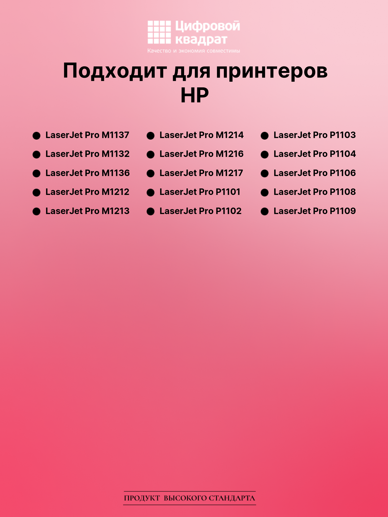 Картридж для HP LaserJet Pro M1137 с чипом совместимый 2
