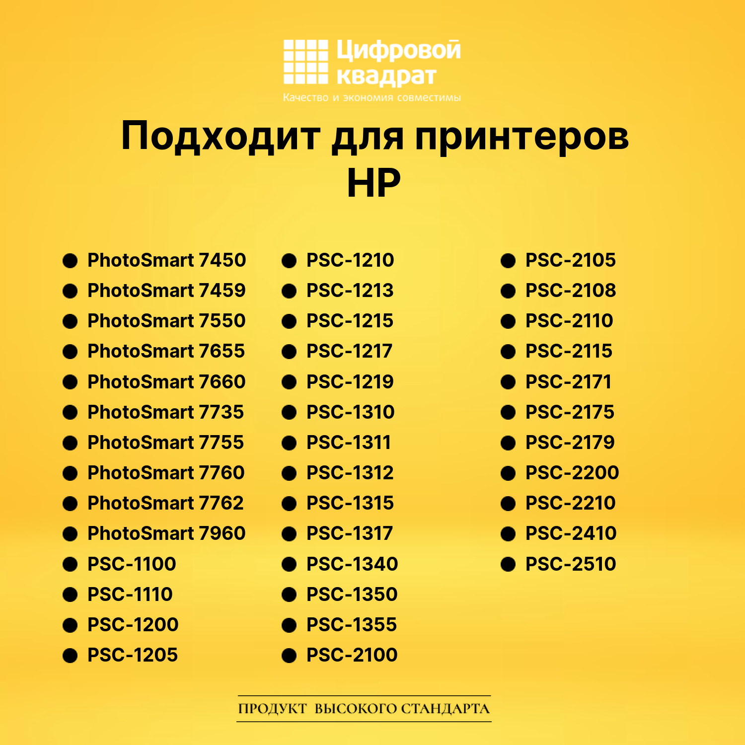 Набор картриджей №56-57 HP C6656A-C6657A совместимый 3