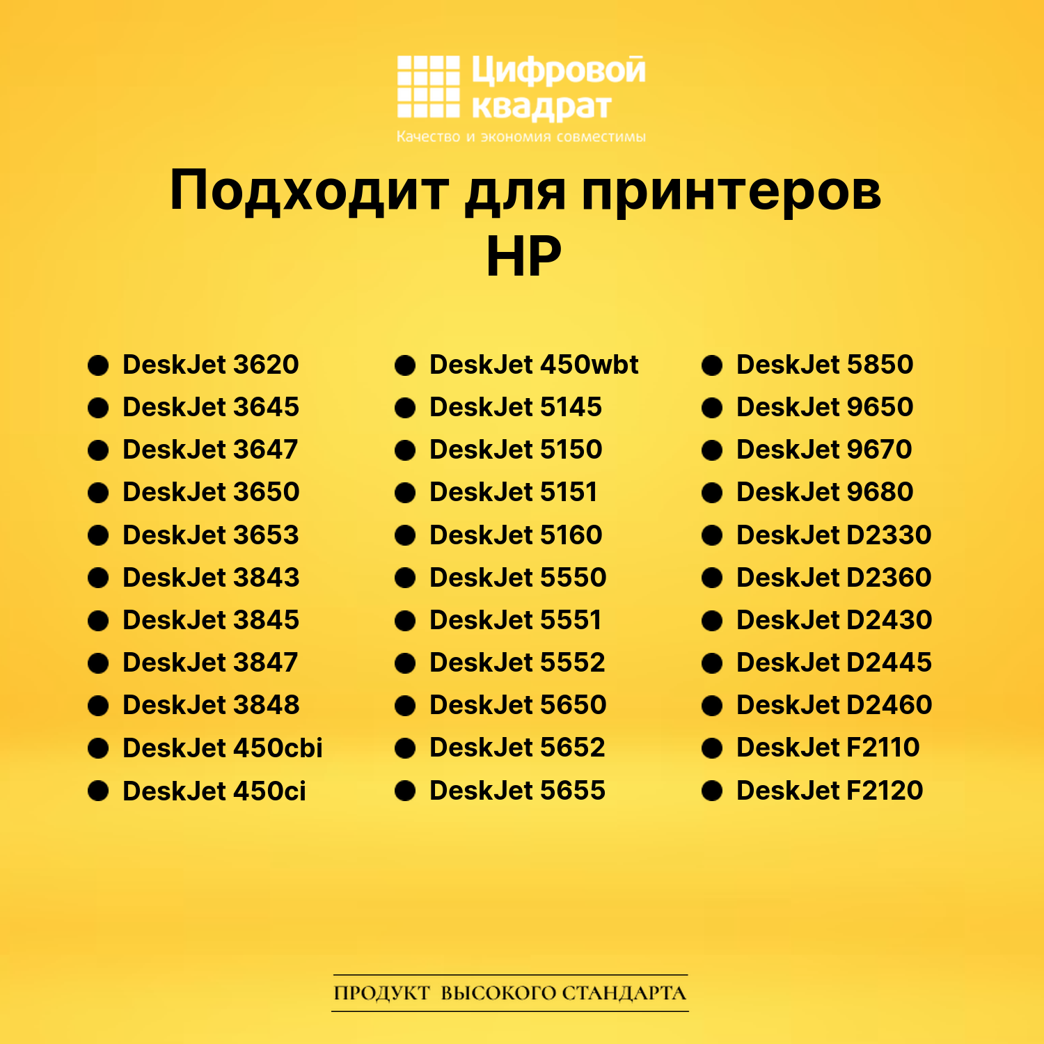 Набор картриджей №56-57-58 HP C6656A-C6658A совместимый 2