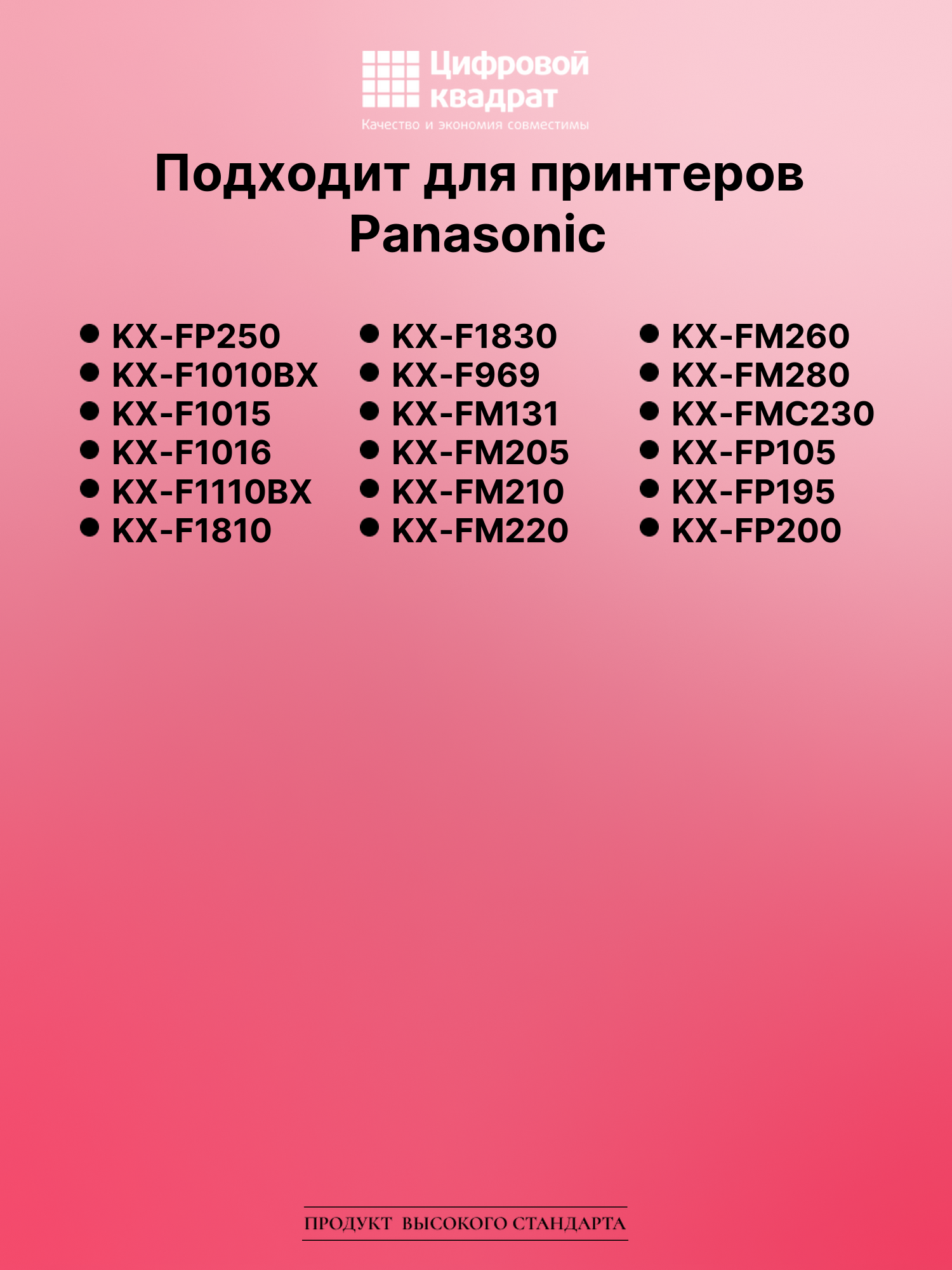 Термопленка для Panasonic KX-FP250 совместимая 2