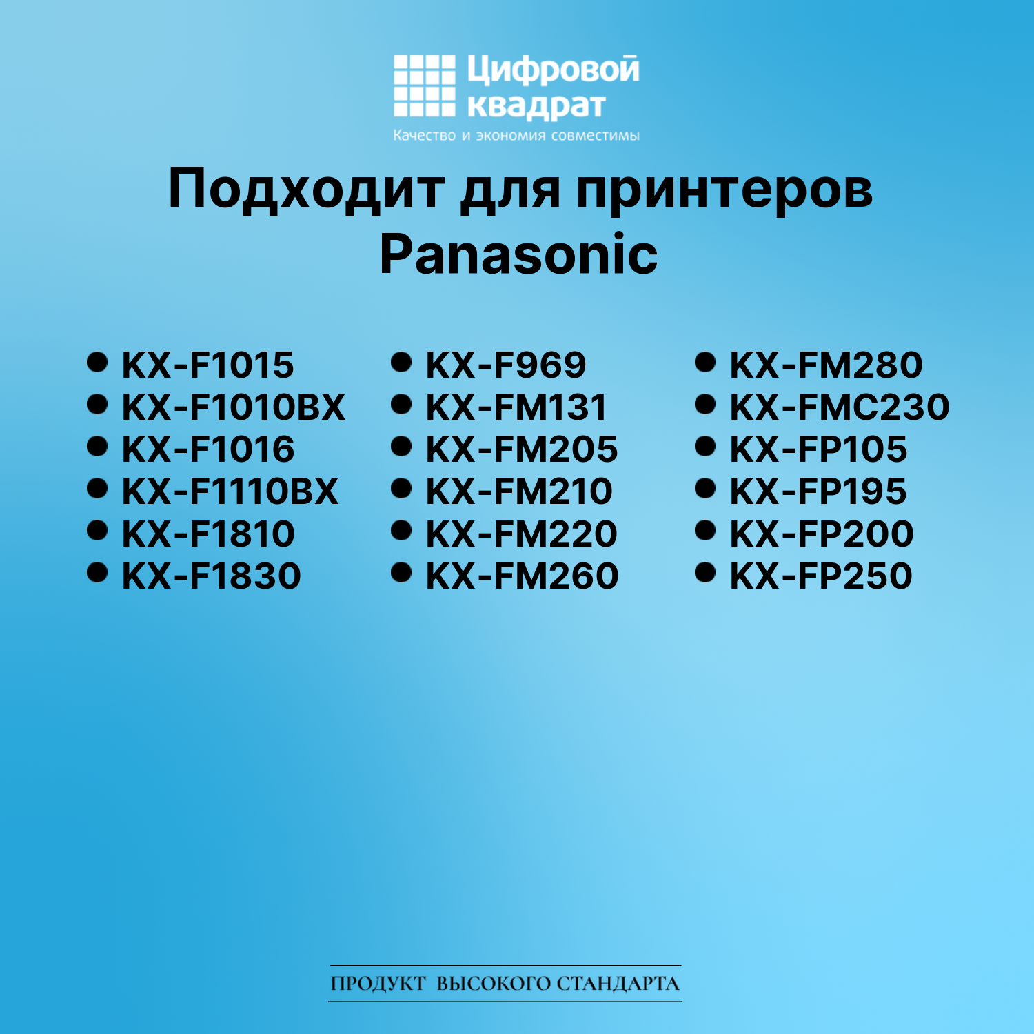 Термопленка для Panasonic KX-F1015 совместимая 2