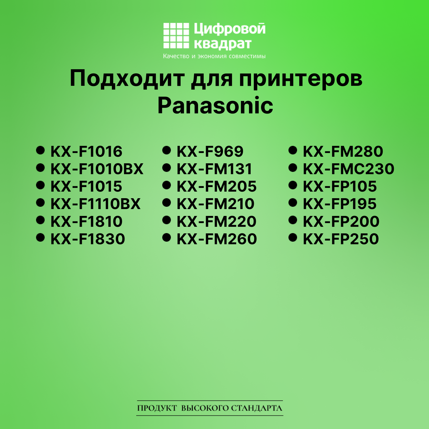 Термопленка для Panasonic KX-F1016 совместимая 2