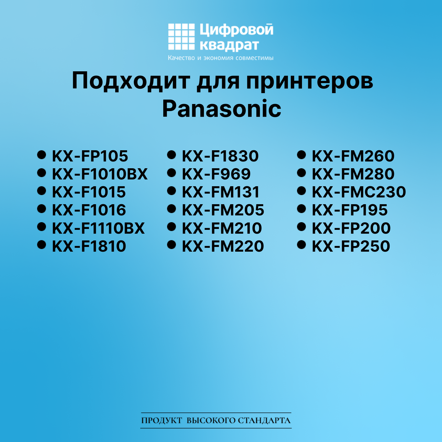 Термопленка для Panasonic KX-FP105 совместимая 2