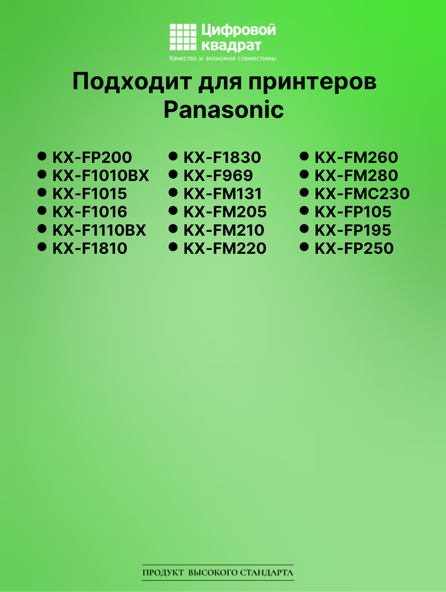Термопленка для Panasonic KX-FP200 совместимая 2