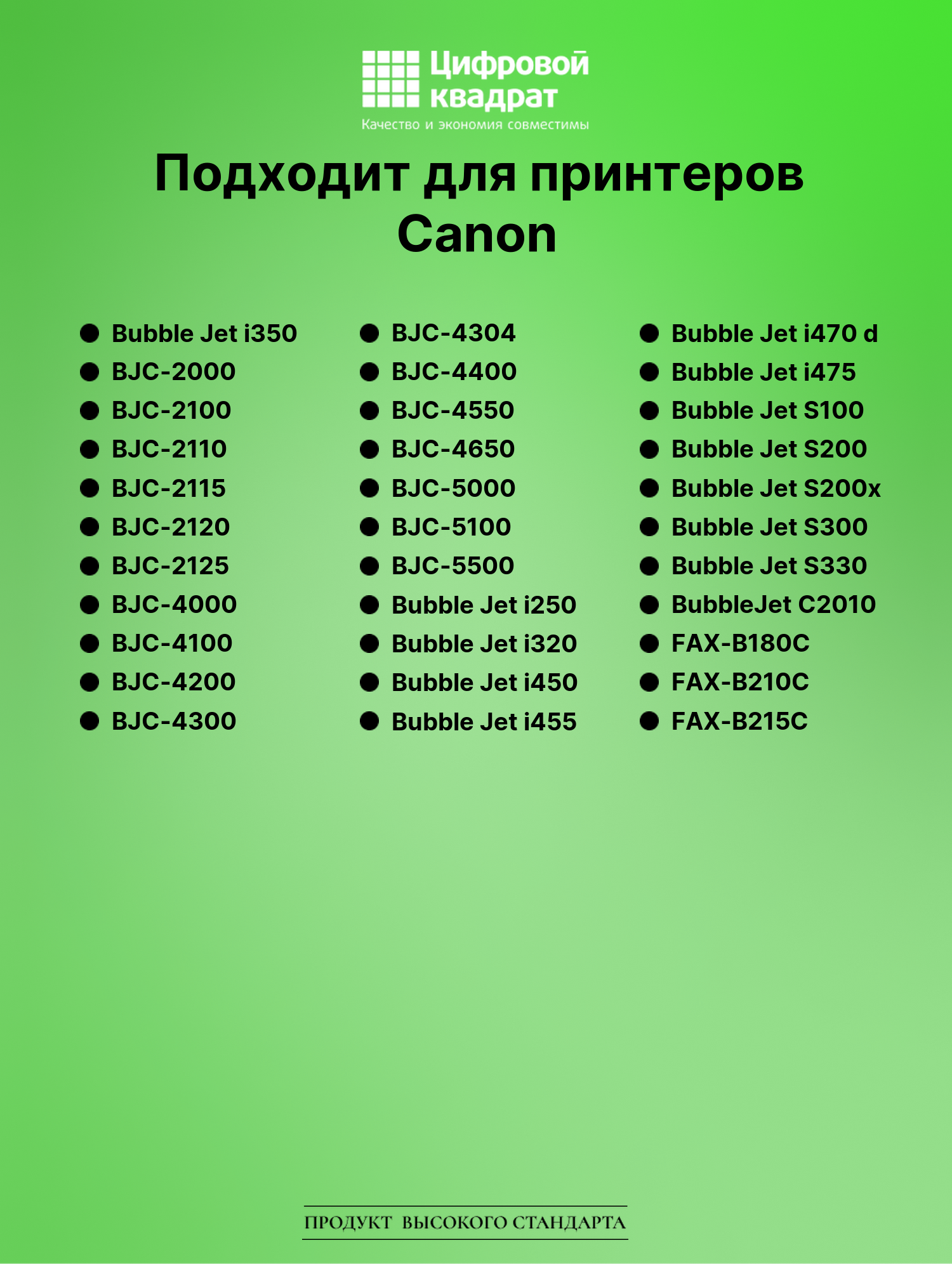 Картридж для Canon Bubble Jet i350 (BCI-24), BJC-2110 2