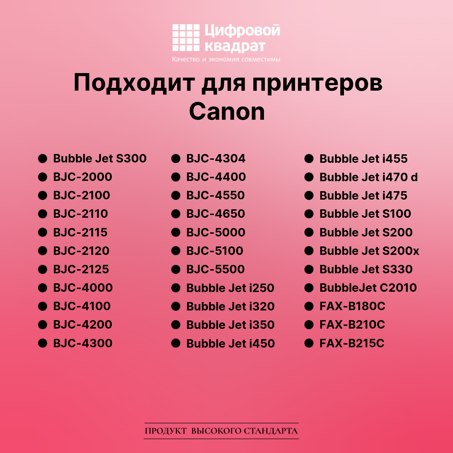 Картридж для Canon BJ-S300 совместимый 2