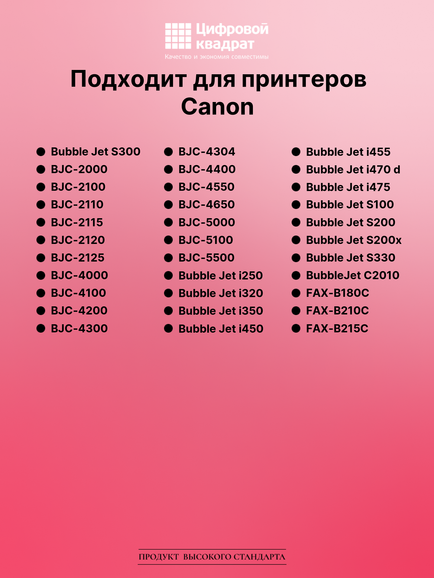 Картридж для Canon Bubble Jet S300 (BCI-24), BJC-4300 2