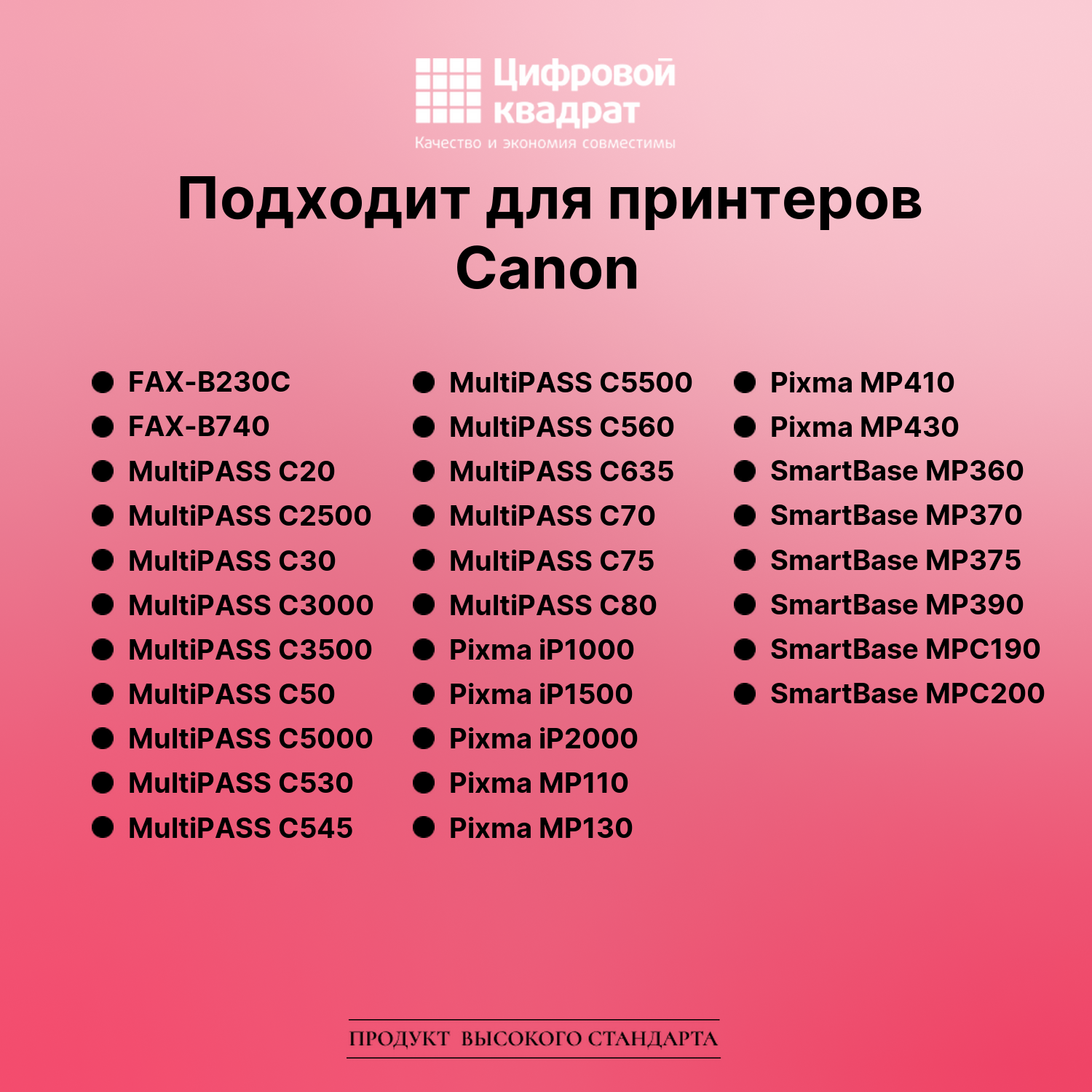 Картридж для Canon MultiPASS C555 совместимый 3