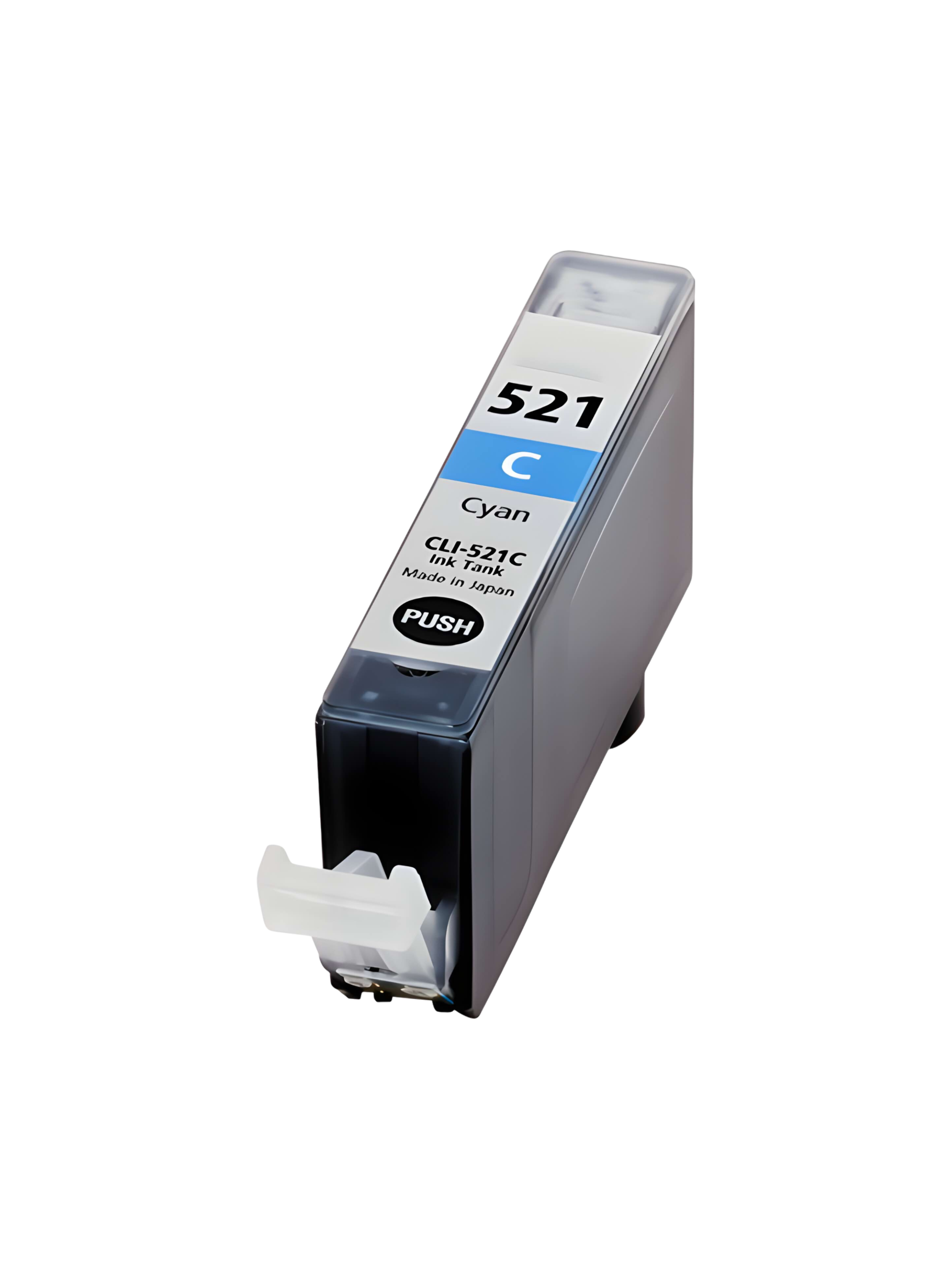 Картридж CLI-521C Canon голубой с чипом совместимый 1