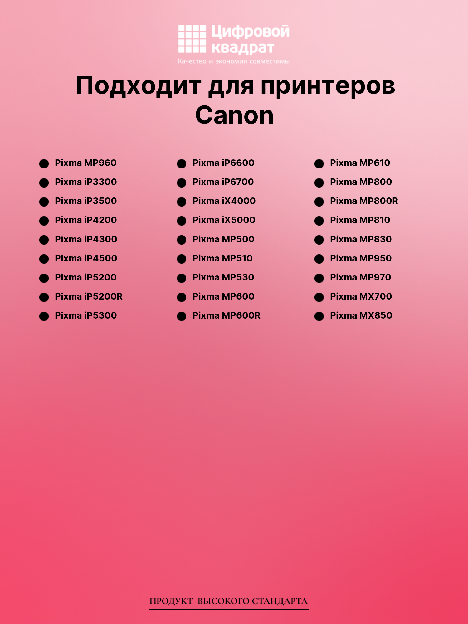 Картридж для Canon MP960 с чипом совместимый 2