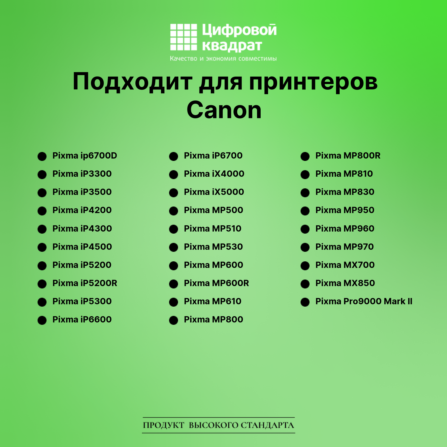 Картридж для Canon IP6700 с чипом совместимый 2