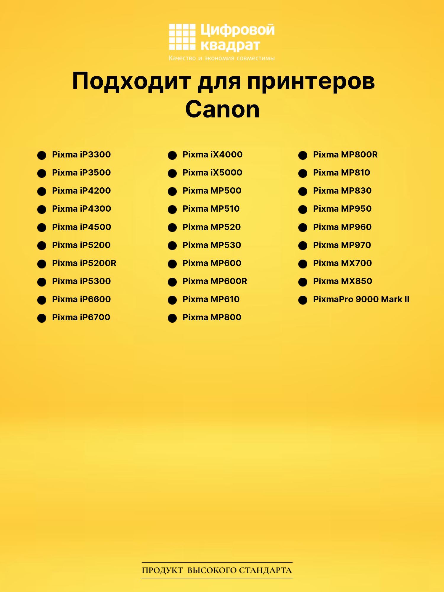 Набор картриджей CLI-8 Canon совместимый 2