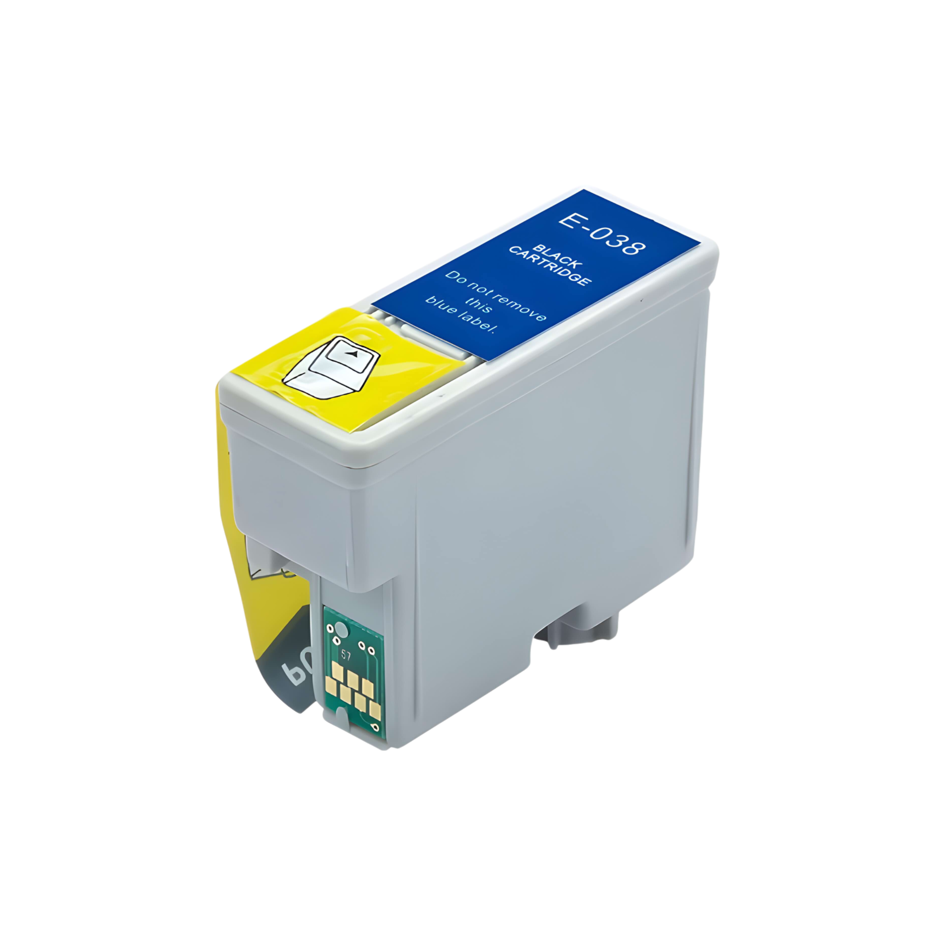 Картридж T038 Epson C13T03814A10 черный с чипом совместимый 1