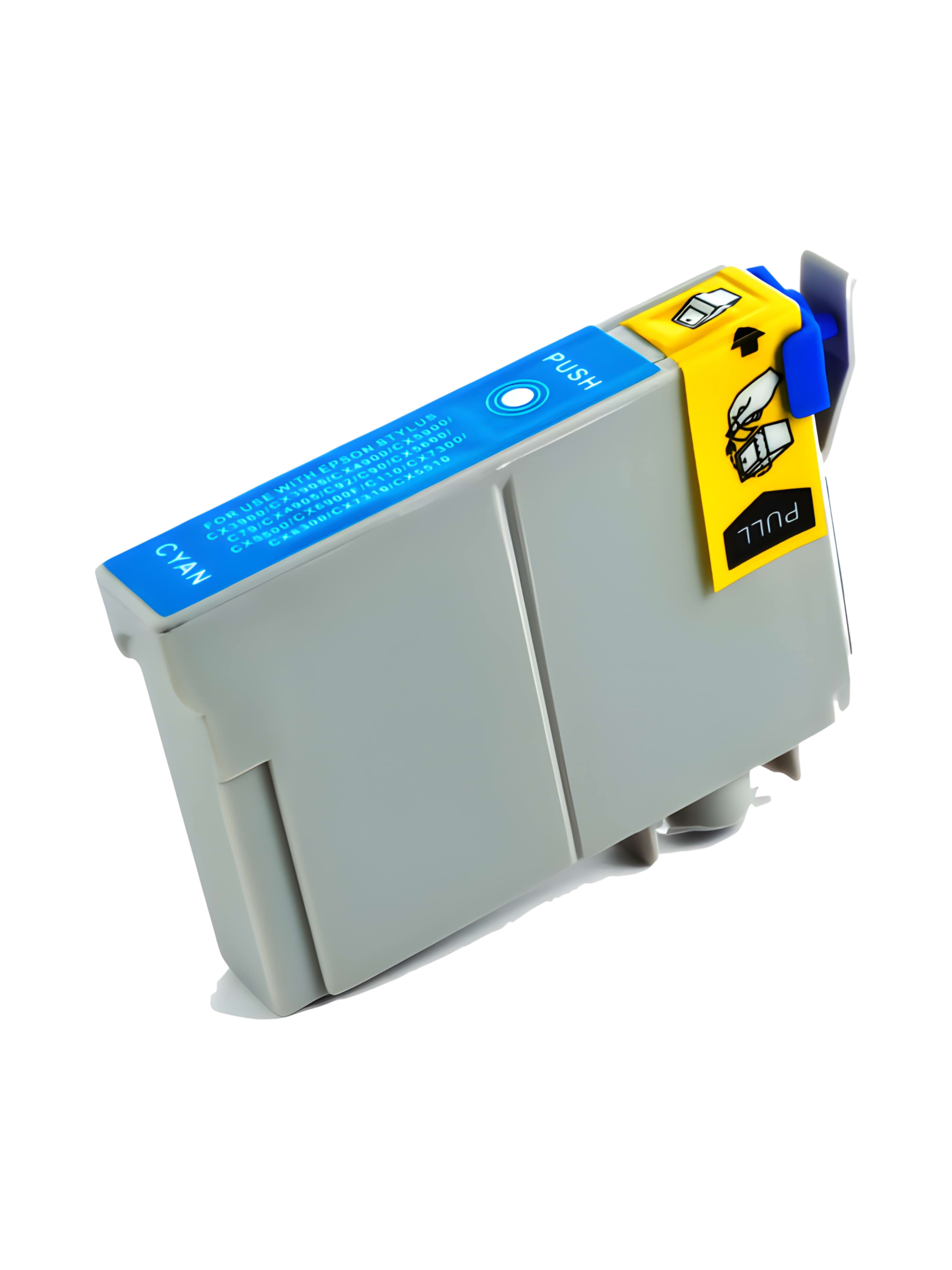 Картридж T0732 Epson голубой с чипом совместимый 1