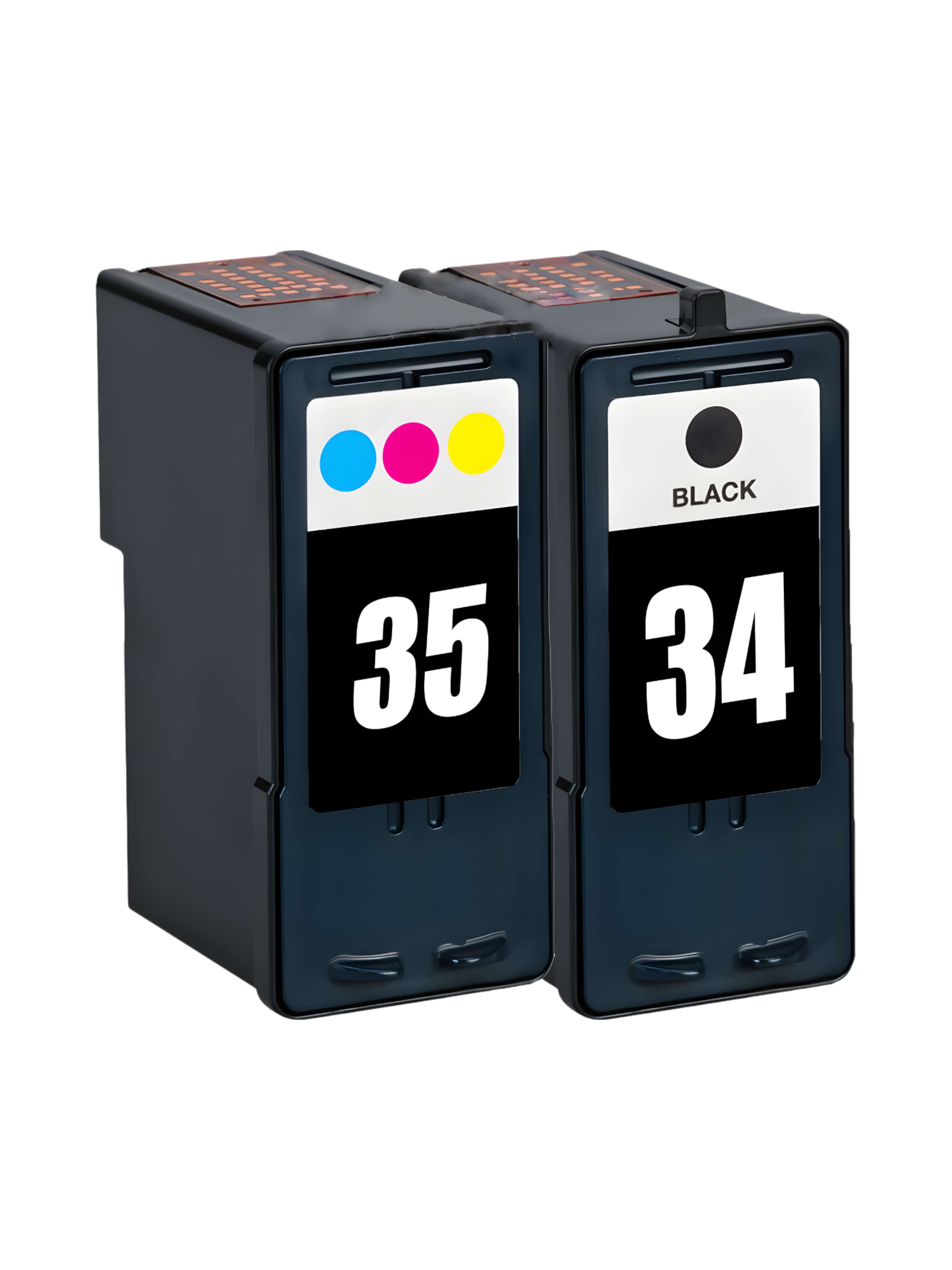 Набор картриджей 18C0034E-18C0035E Lexmark №34-35XL совместимый 1