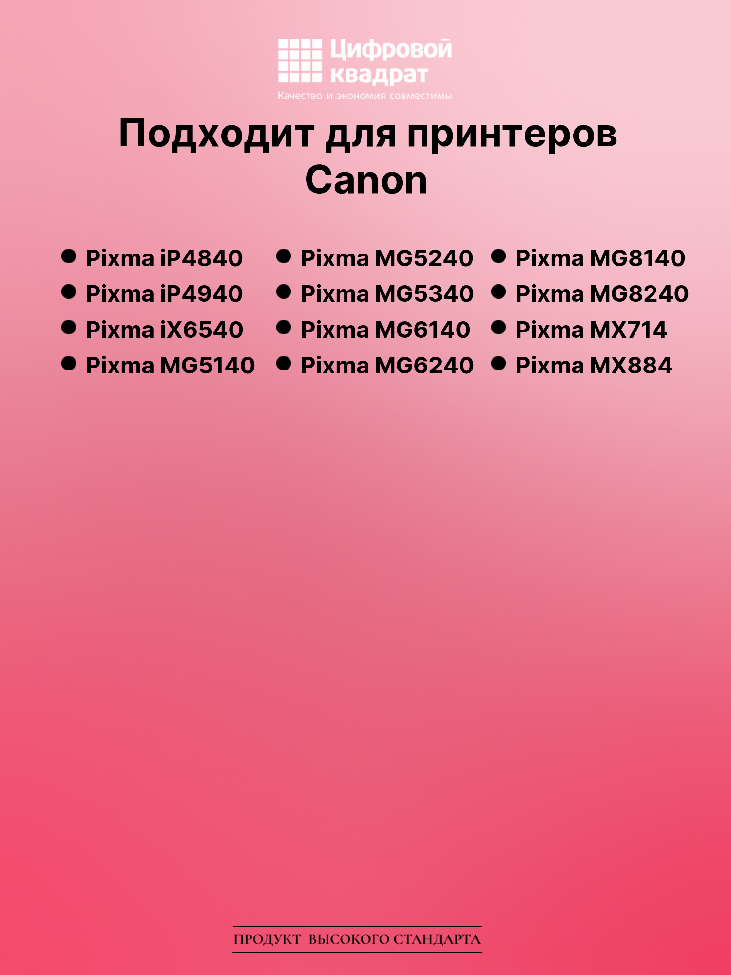 Картридж для Canon Pixma IP4840 совместимый 2
