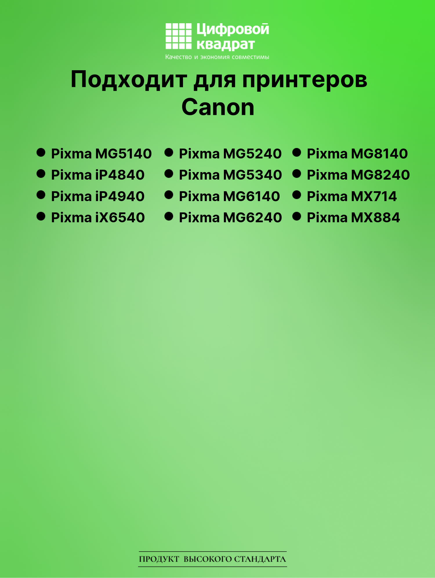 Картридж для Canon Pixma MG5140 совместимый 2
