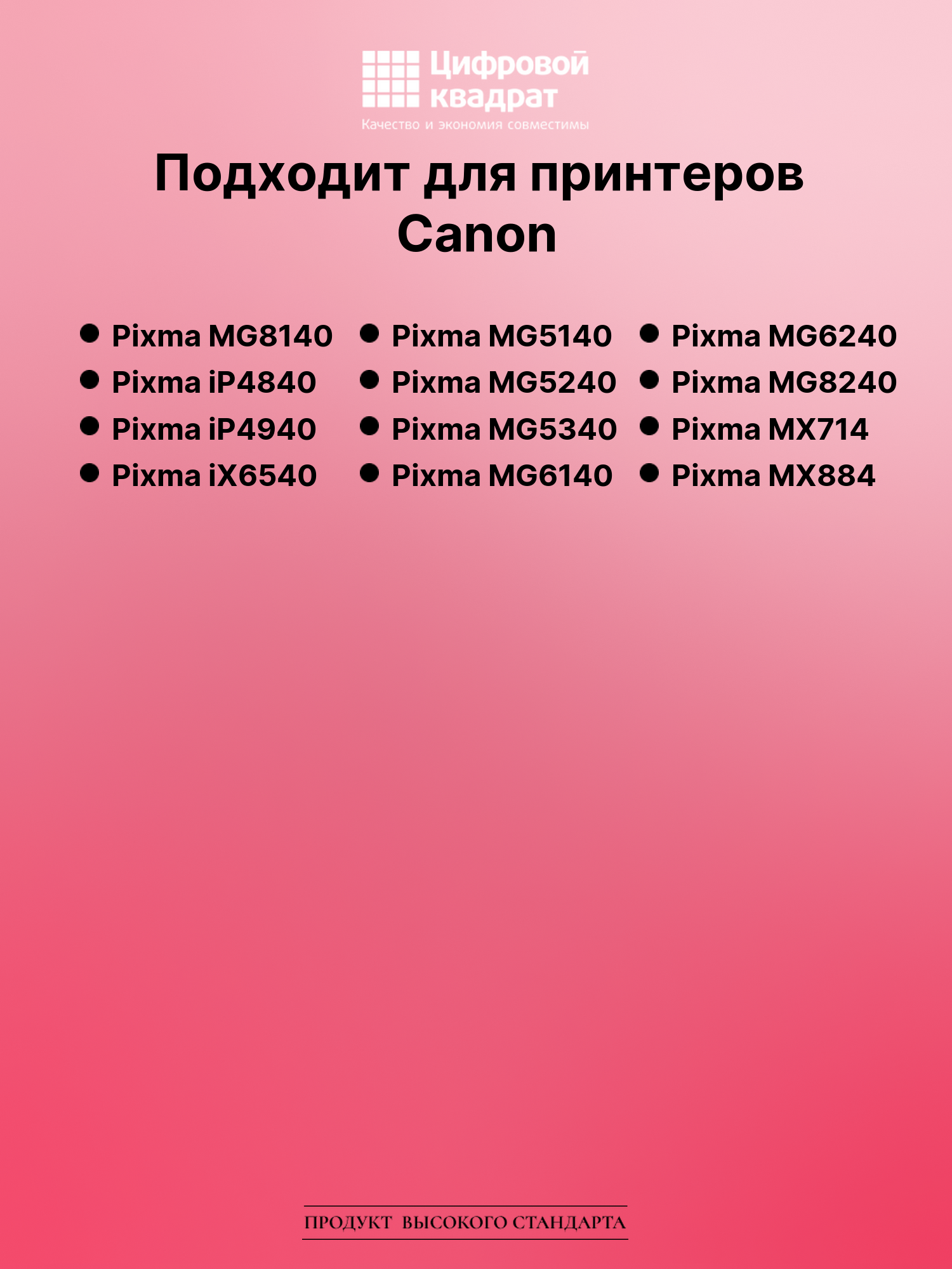 Картридж для Canon Pixma MG8140 совместимый 2
