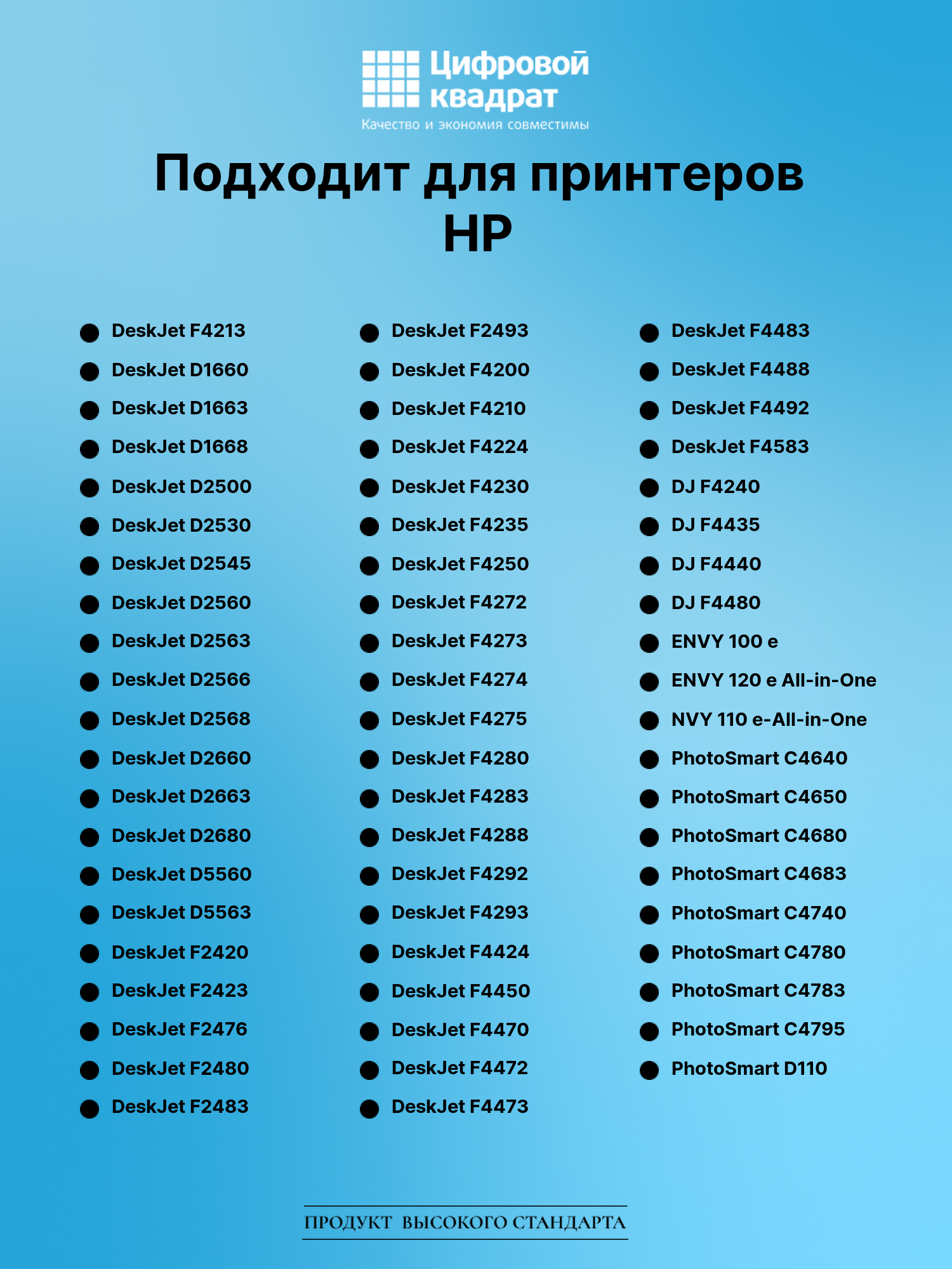 Картридж для HP DeskJet F4213 совместимый 2