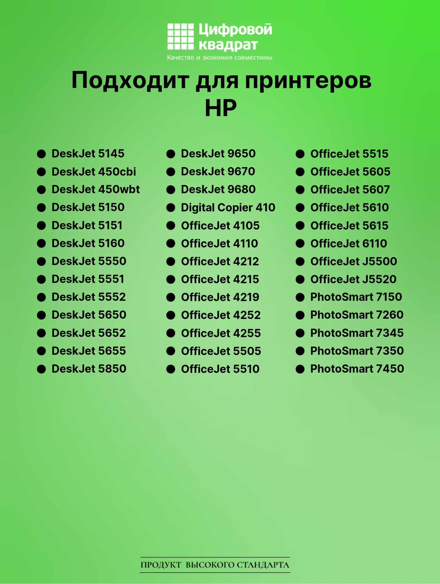 Картридж для HP DeskJet 5145 (56), DeskJet 5552 2