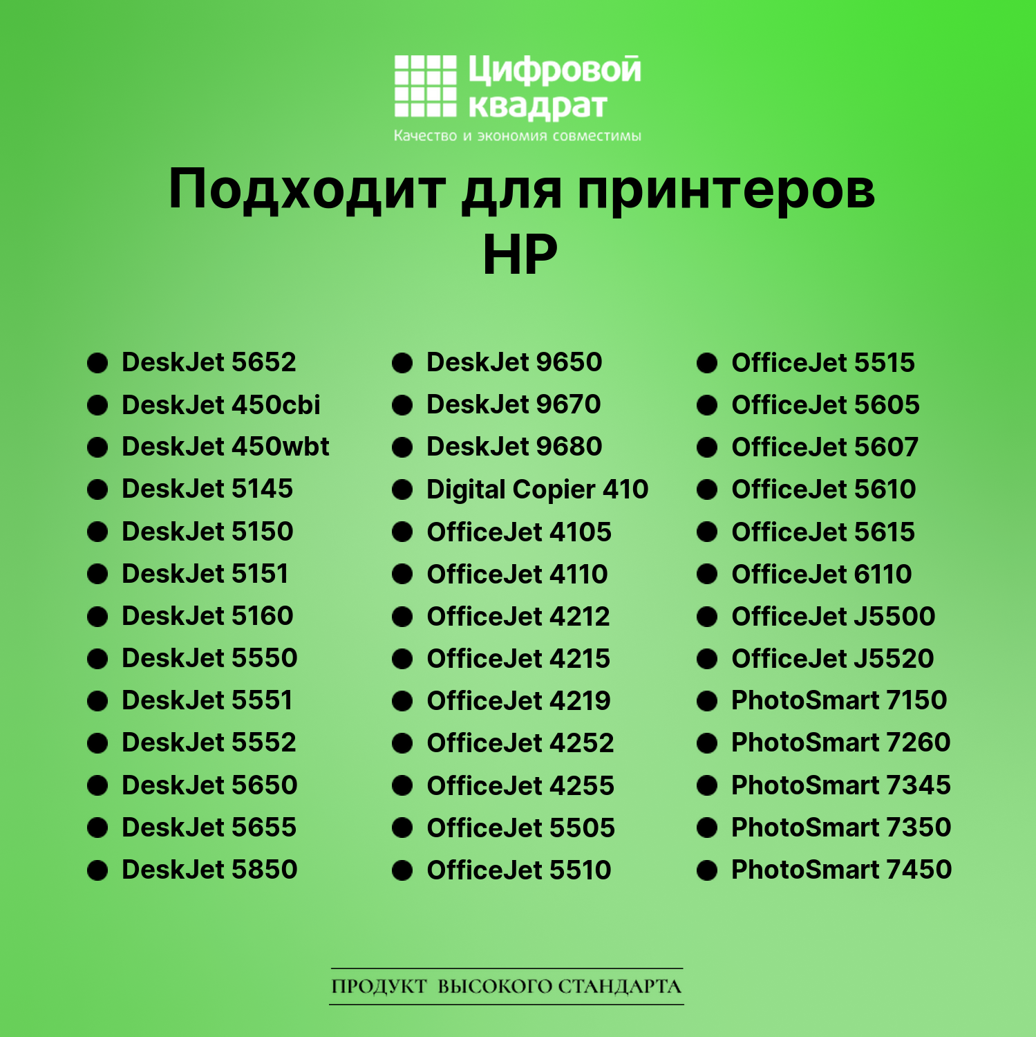 Картридж для HP DeskJet 5652 совместимый 2