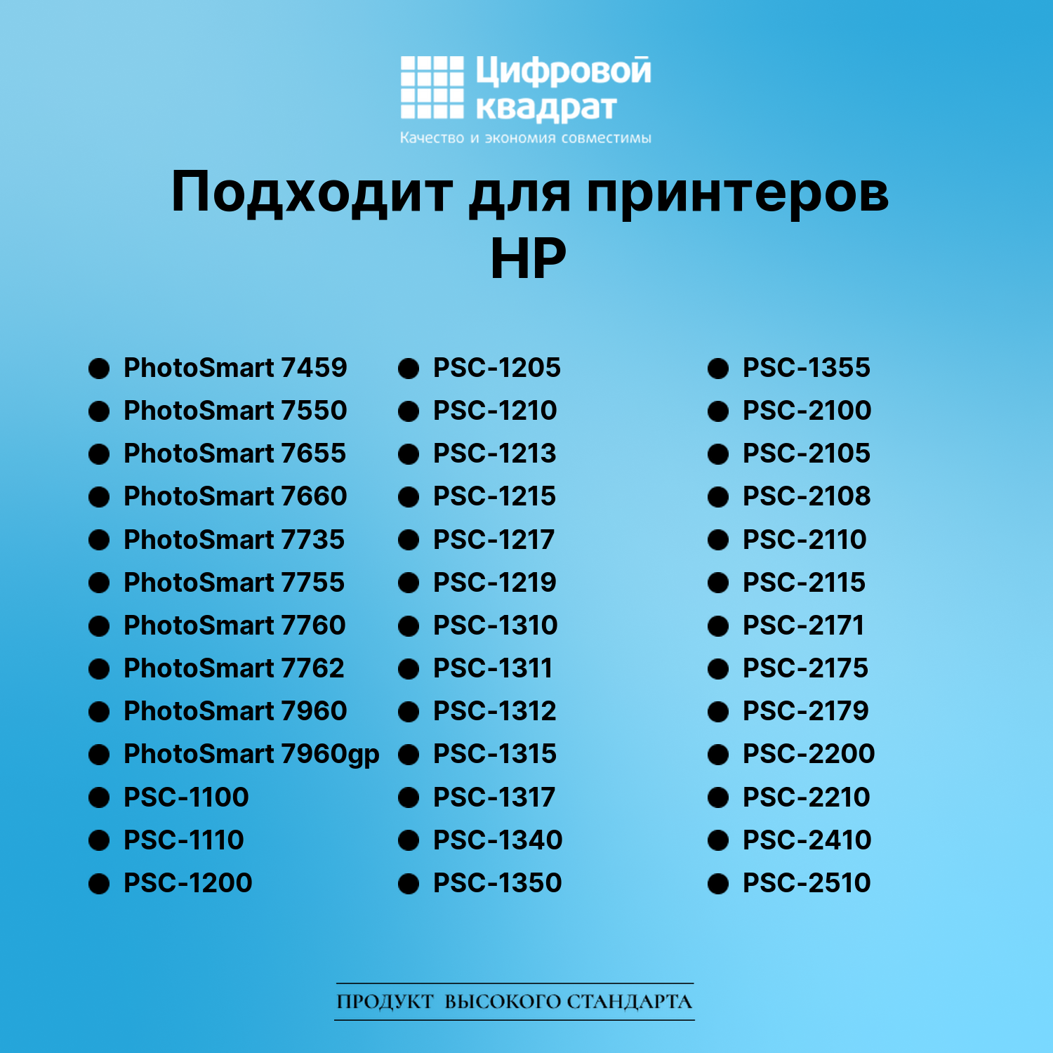 Картридж для HP PSC-1315S совместимый 3