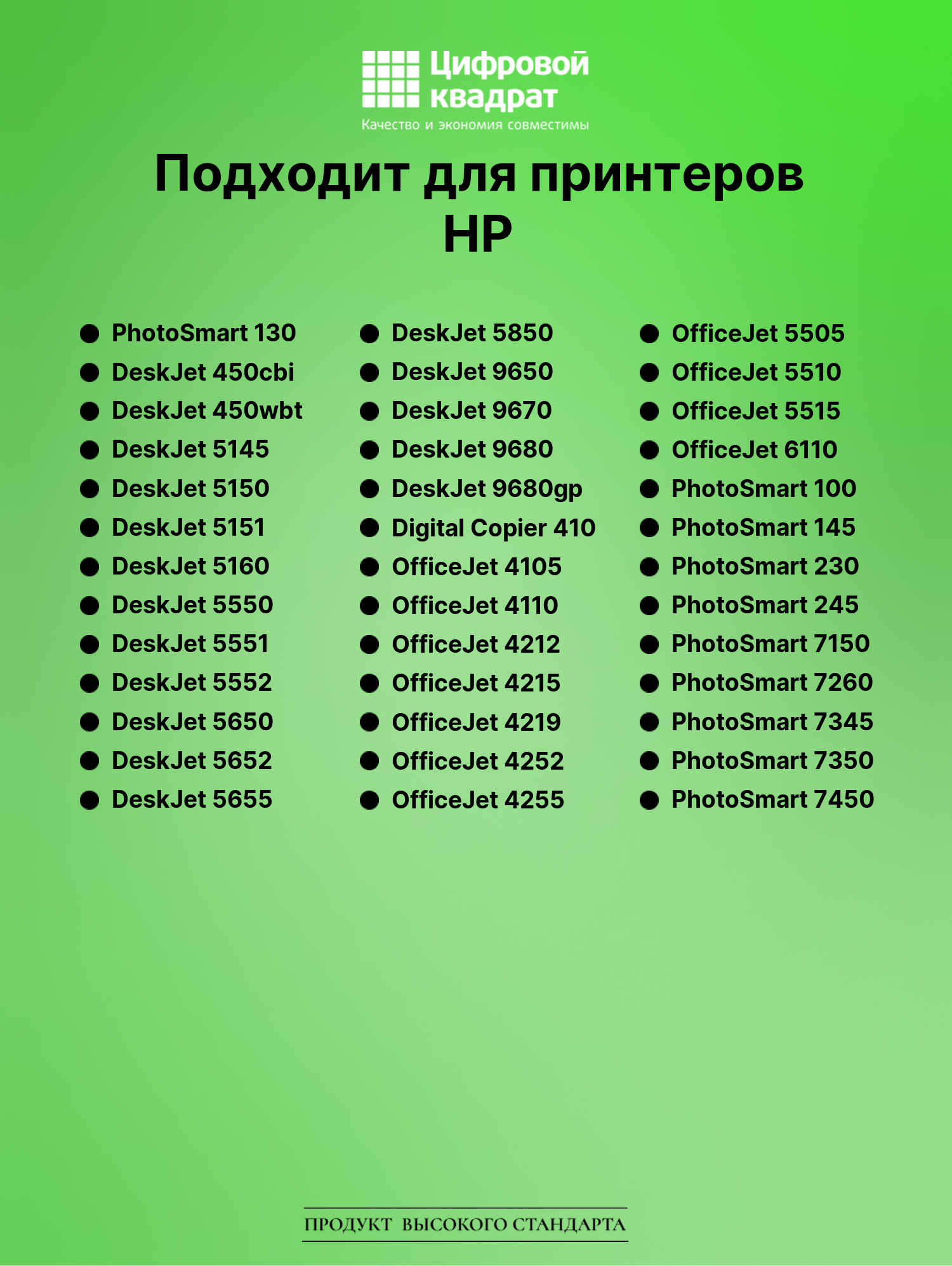 Картридж для HP PhotoSmart 130 (57), OfficeJet 4110 2