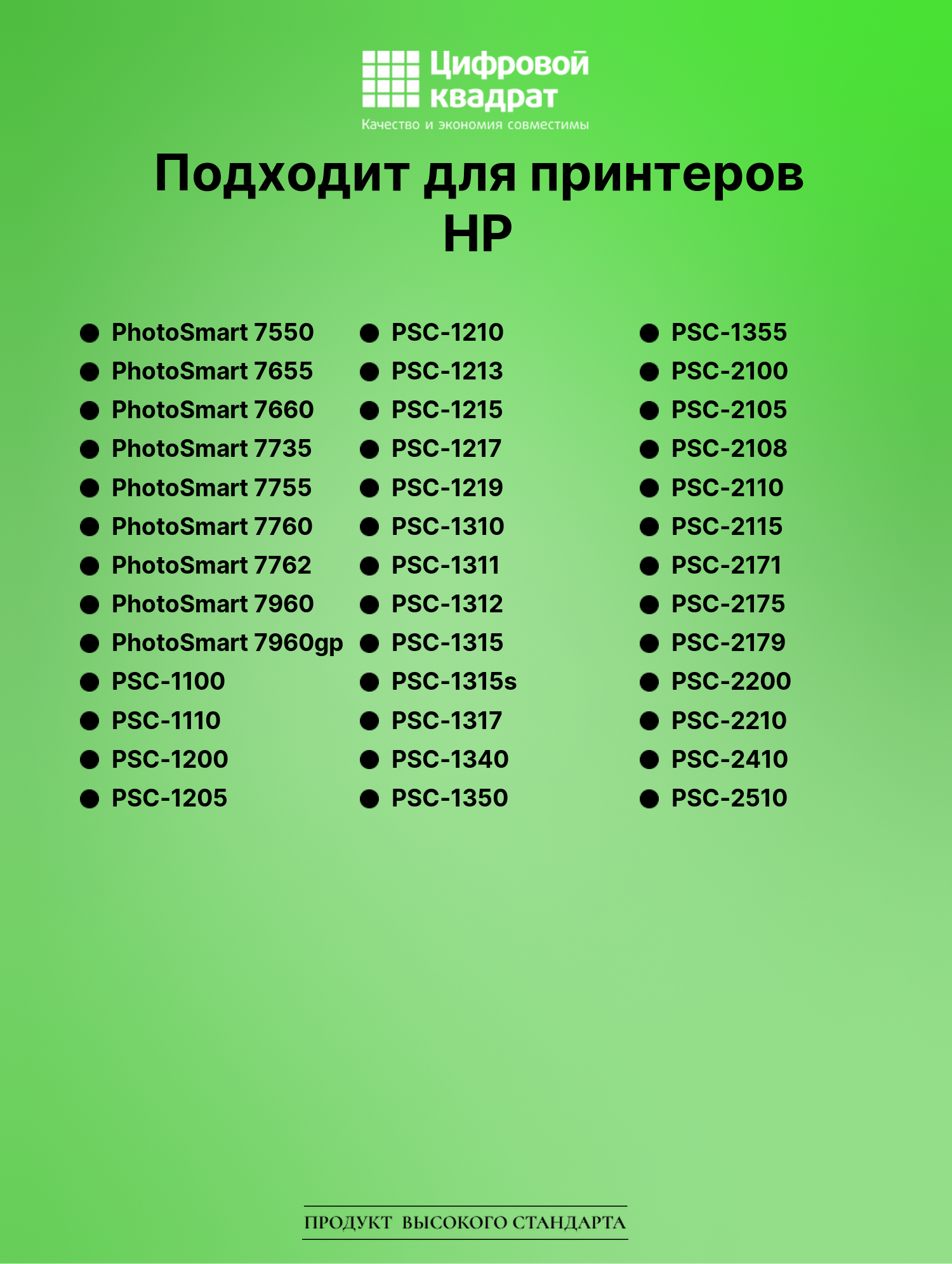 Картридж для HP PhotoSmart 130 (57), OfficeJet 4110 3