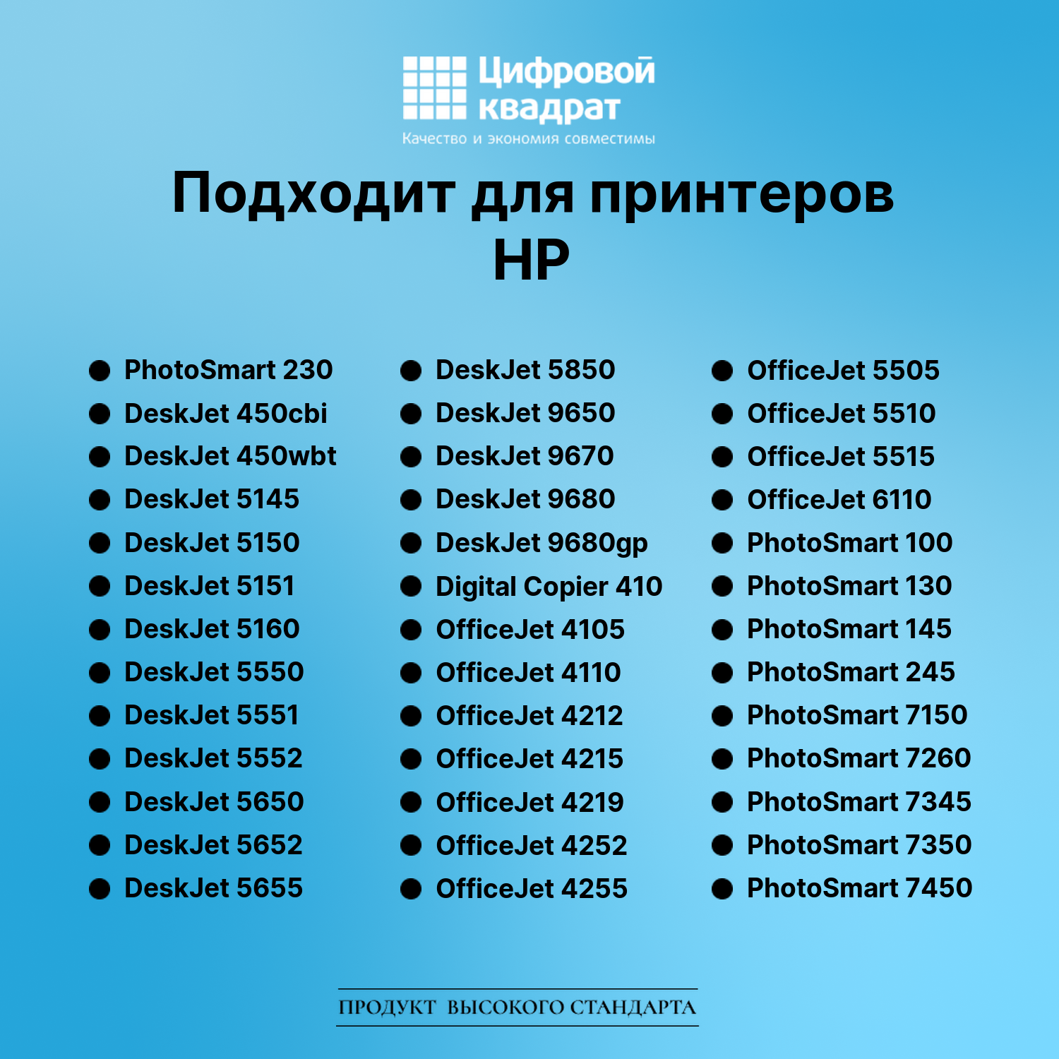 Картридж для HP PhotoSmart 230 совместимый 2