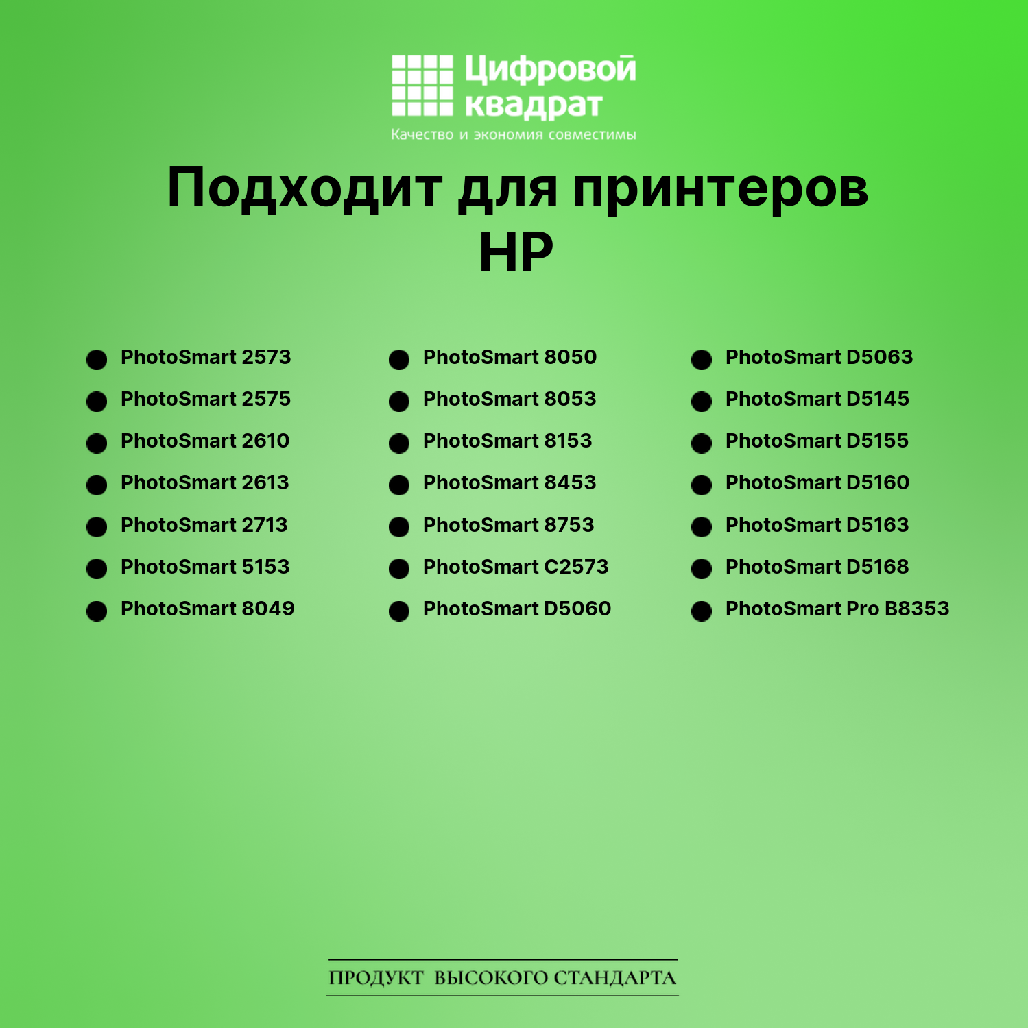 Картридж для HP PhotoSmart C2673 совместимый 3
