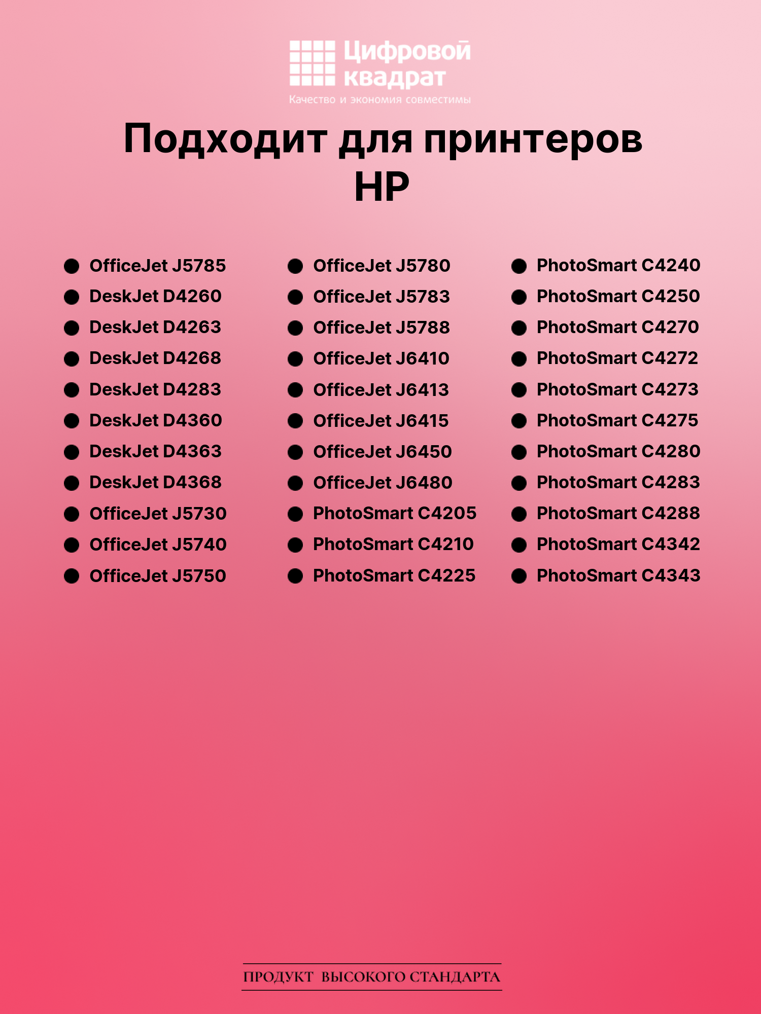 Картридж для HP OfficeJet J5785 совместимый 2