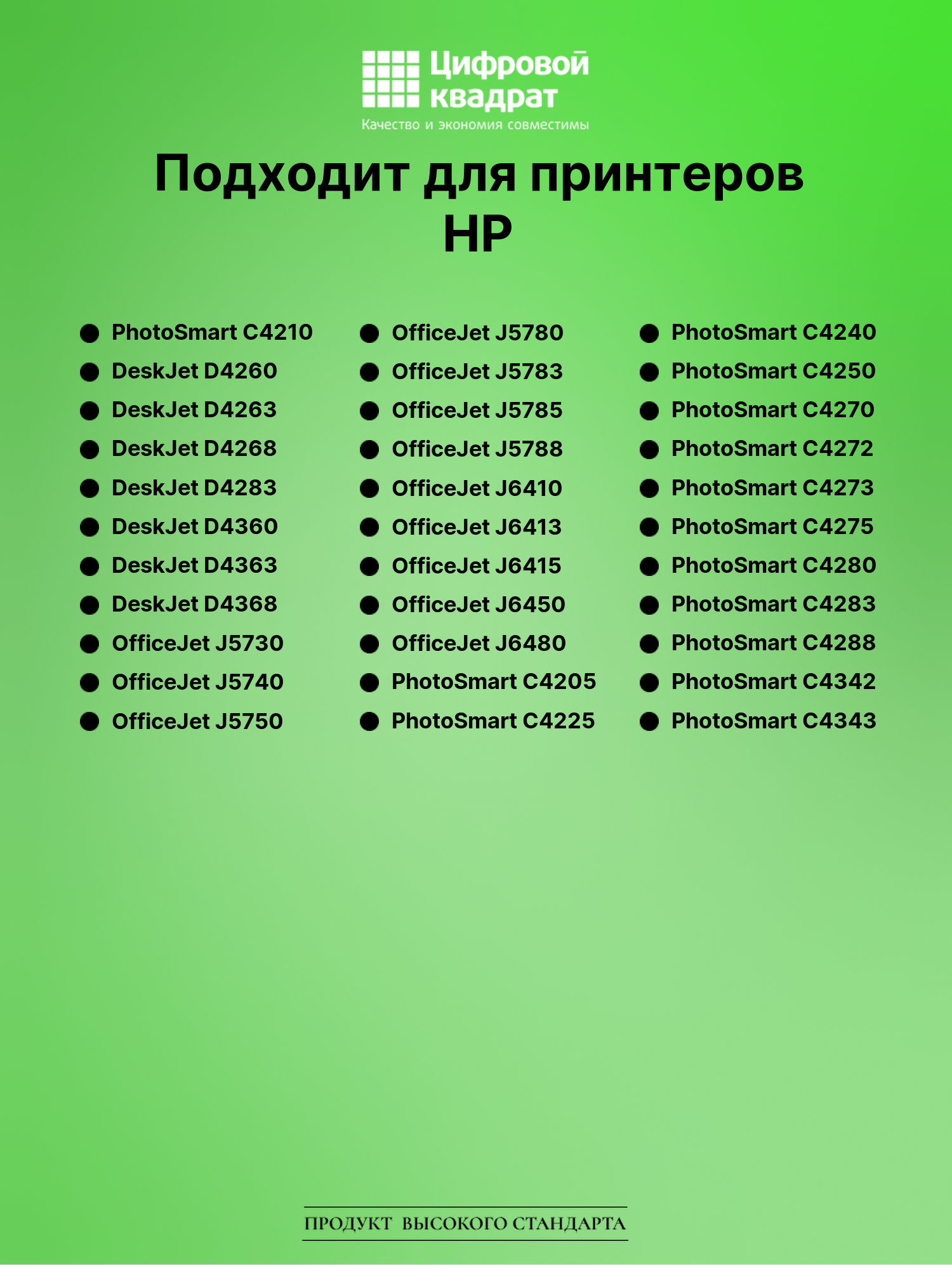 Картридж для HP PhotoSmart C4210 совместимый 2