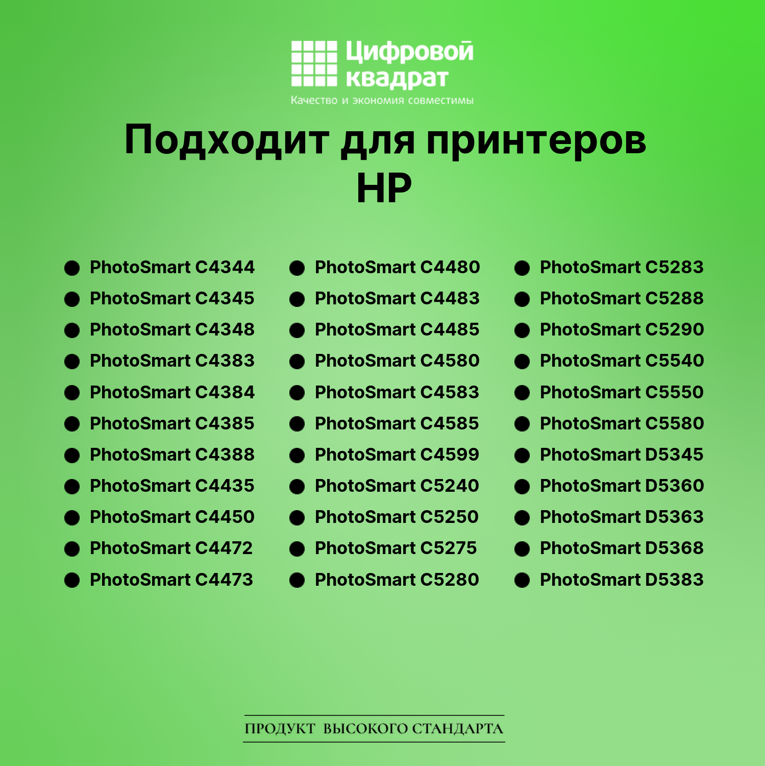 Картридж для HP PhotoSmart C4440 совместимый 3