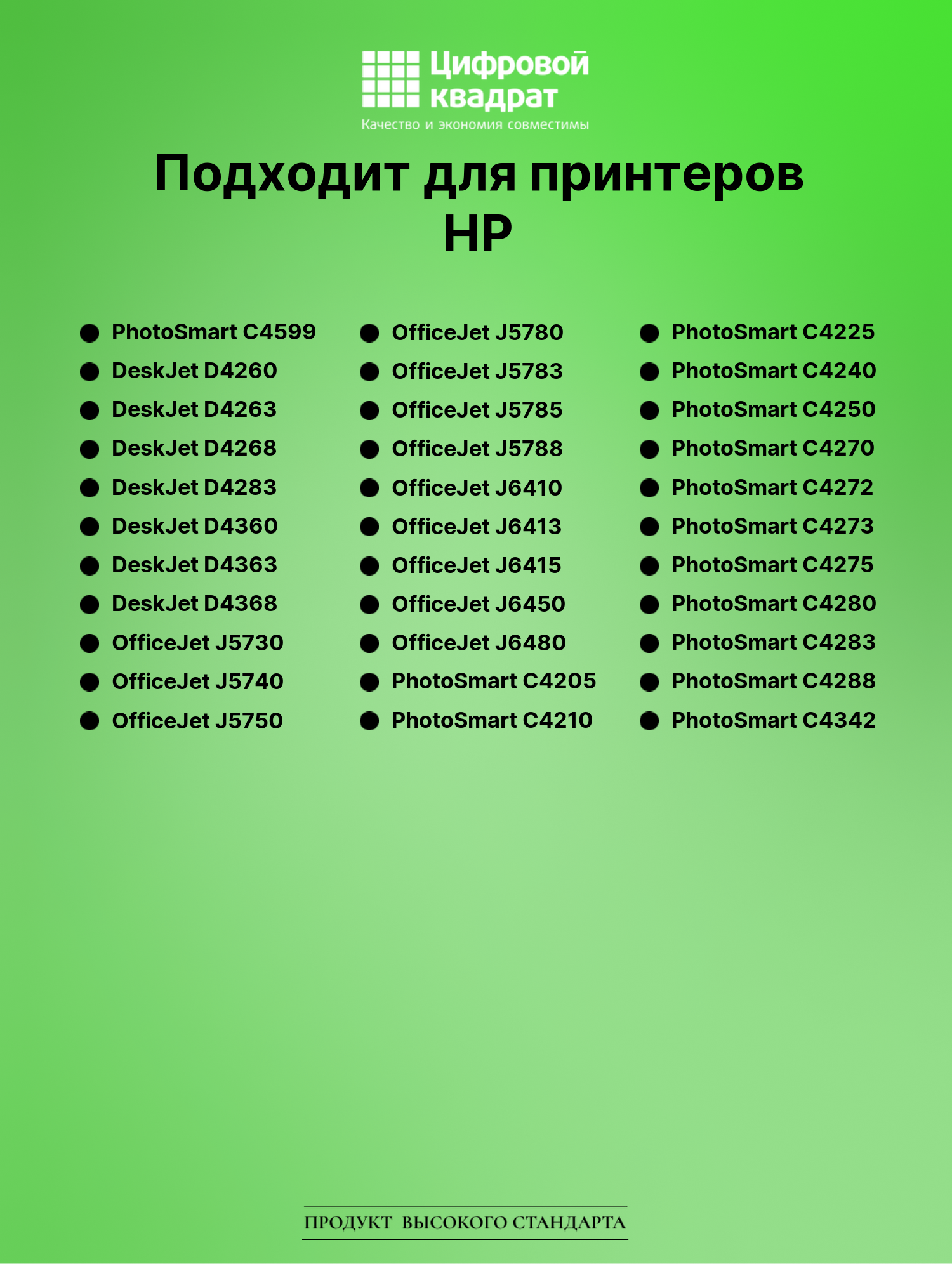 Картридж для HP PhotoSmart C4599 совместимый 2