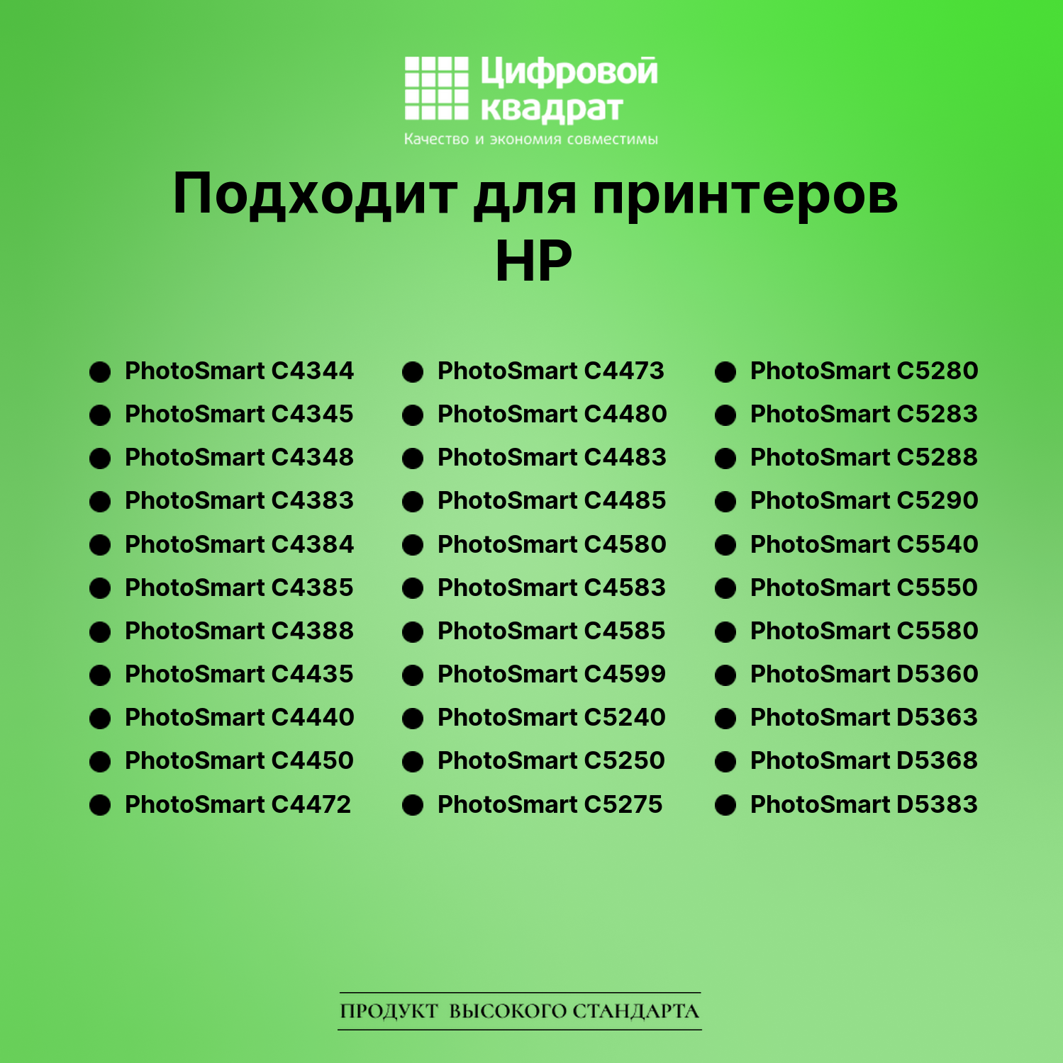 Картридж для HP PhotoSmart D5345 совместимый 3