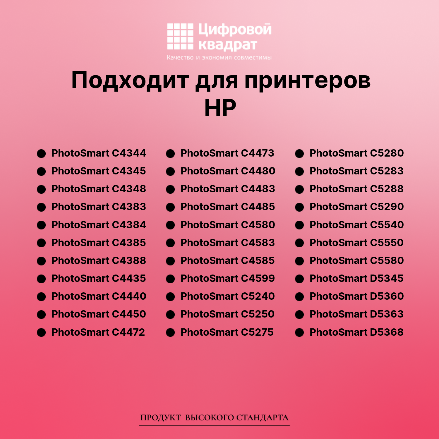 Картридж для HP PhotoSmart D5383 совместимый 3
