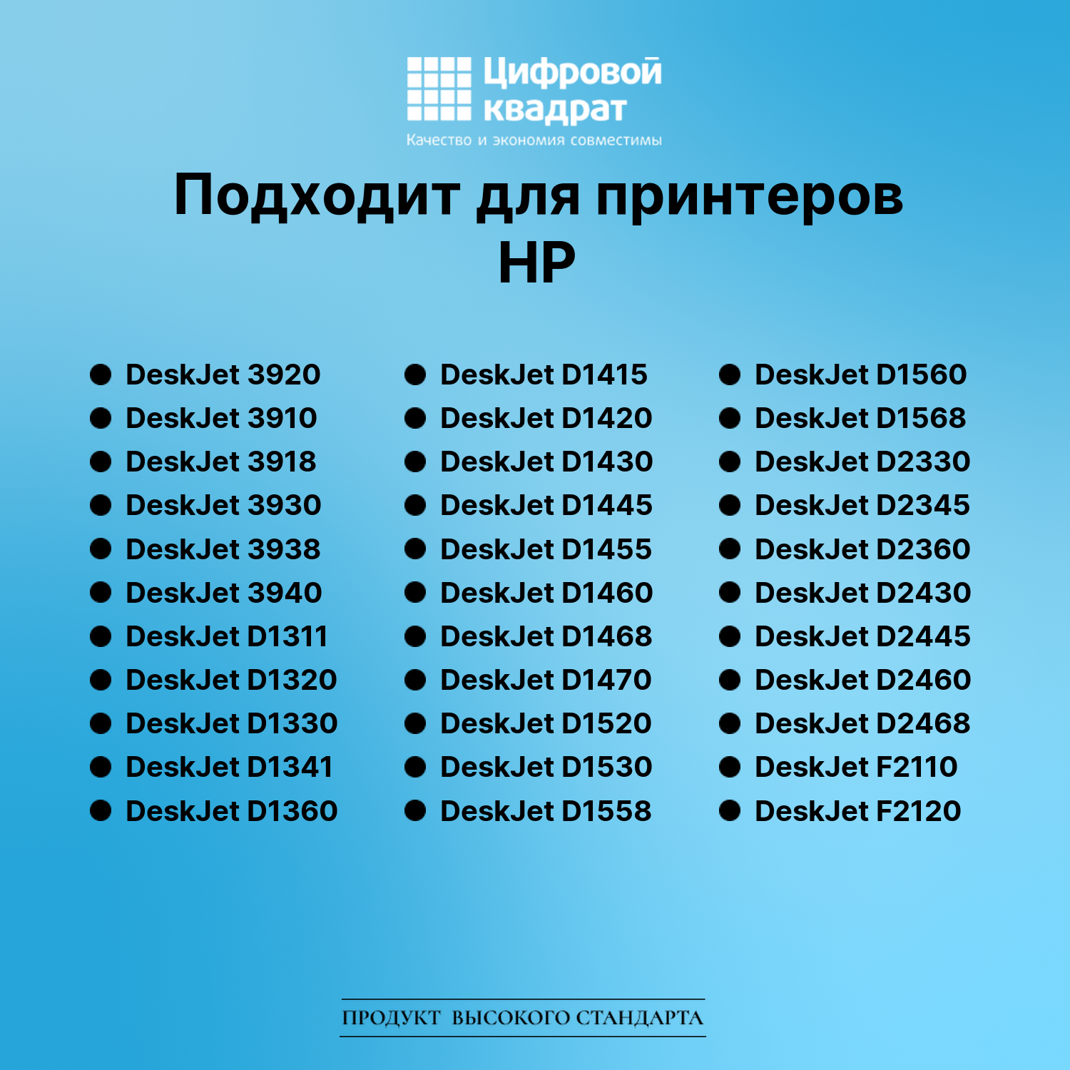 Картридж для HP DeskJet 3920 совместимый 2