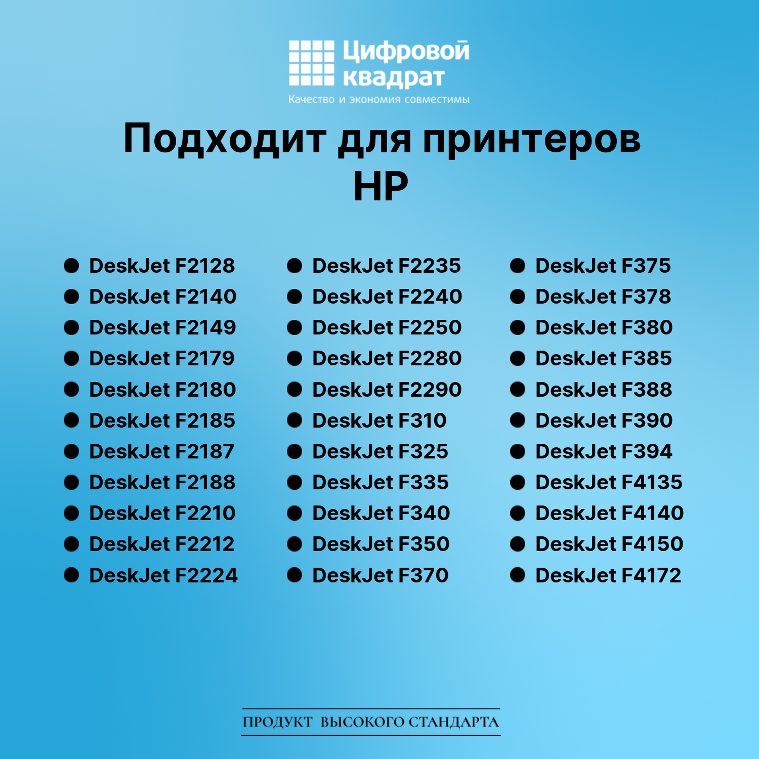 Картридж для HP DeskJet F2275 совместимый 3