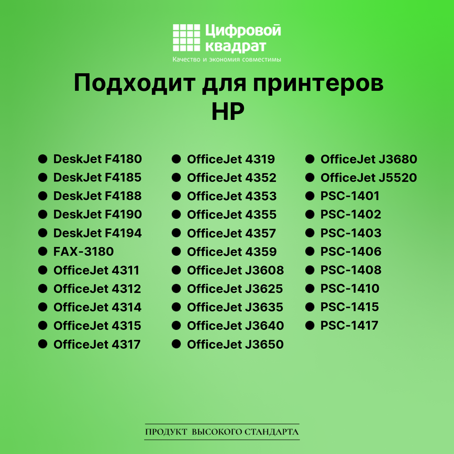 Картридж для HP DeskJet F394 совместимый 4