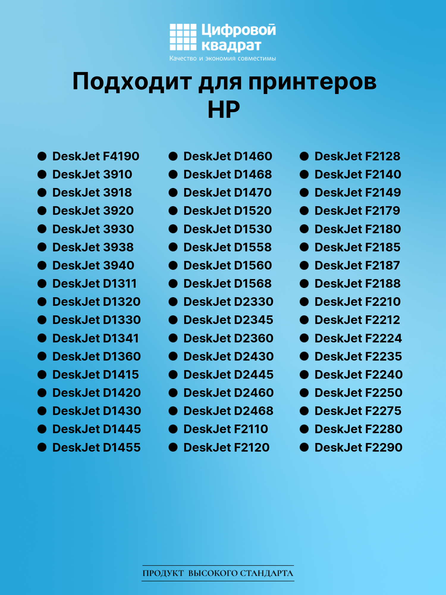 Картридж для HP DeskJet F4190 совместимый 2