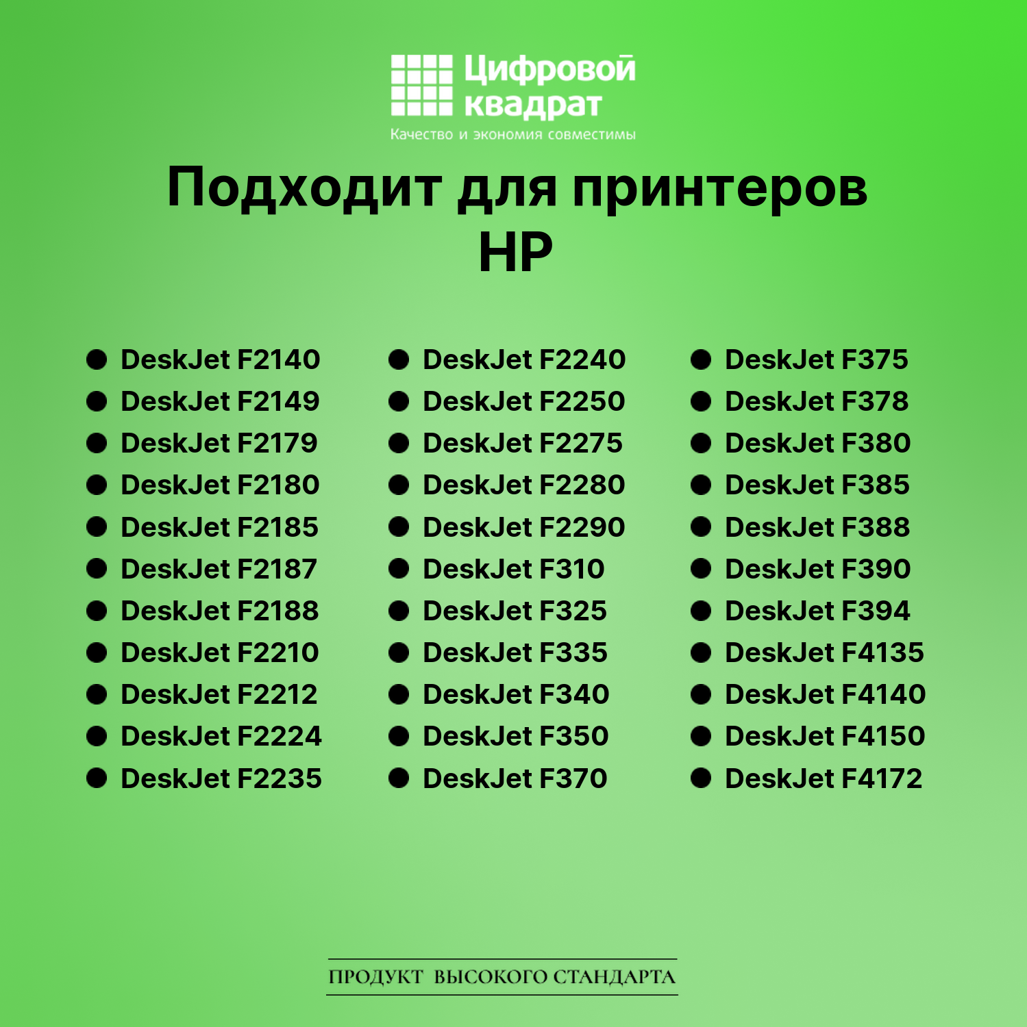 Картридж для HP DeskJet D1320 совместимый 3